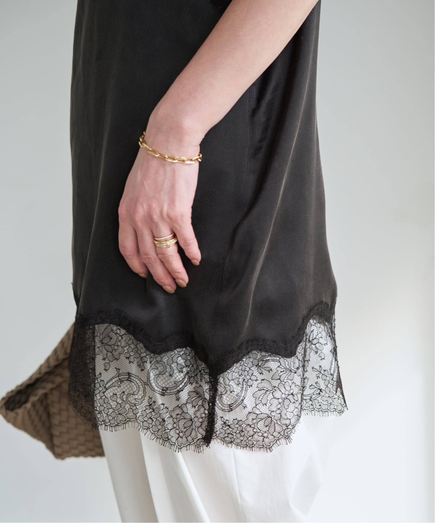 Raspail/ラスパイユ】Lace Switched Camisole(キャミソール Raspail/ラスパイユ】Lace Switched Camisole(キャミソール