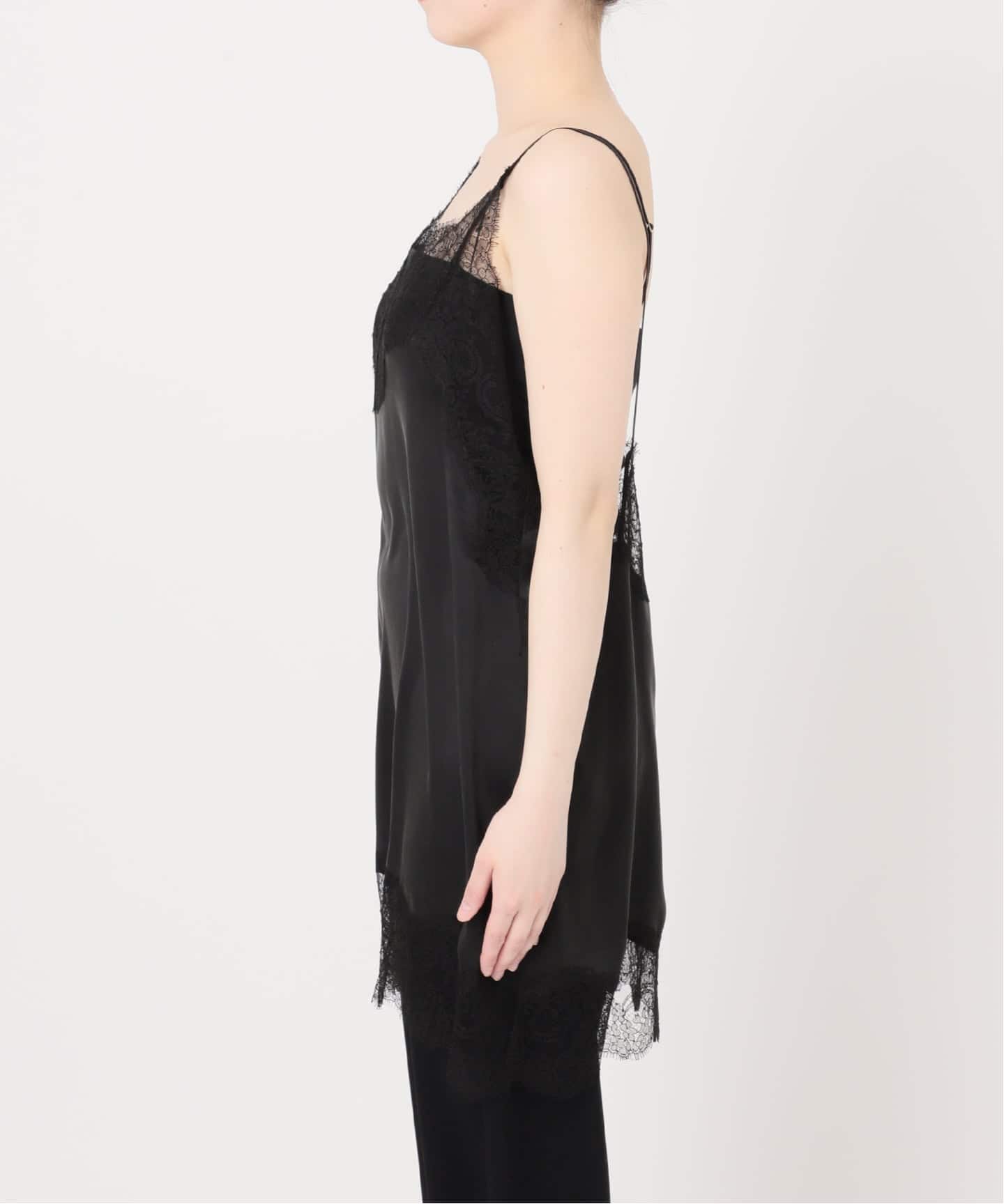 Raspail/ラスパイユ】Lace Switched Camisole（キャミソール