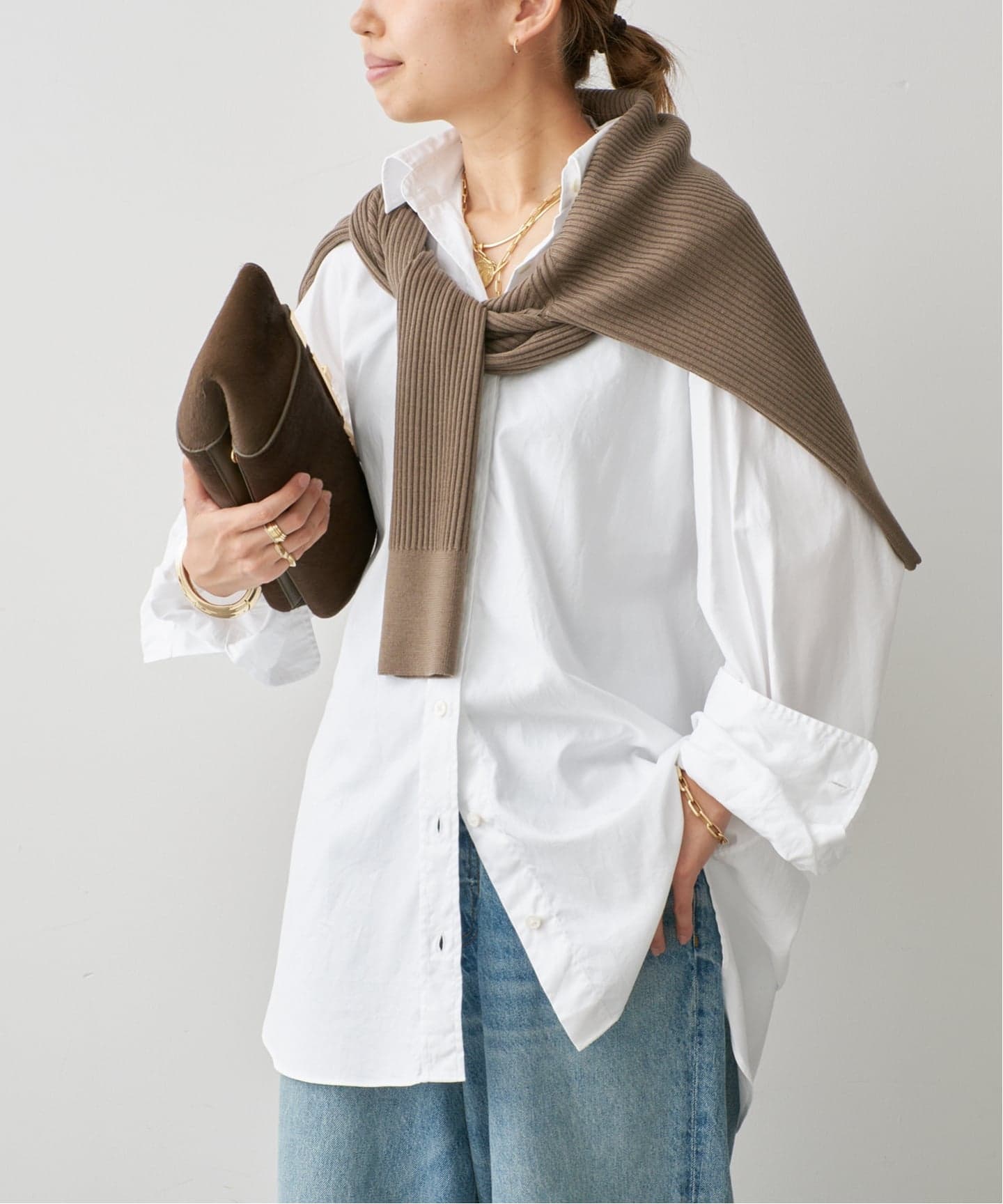 新品】Deuxieme Classe Raspailラスパイユ ワイドシャツ Raspail