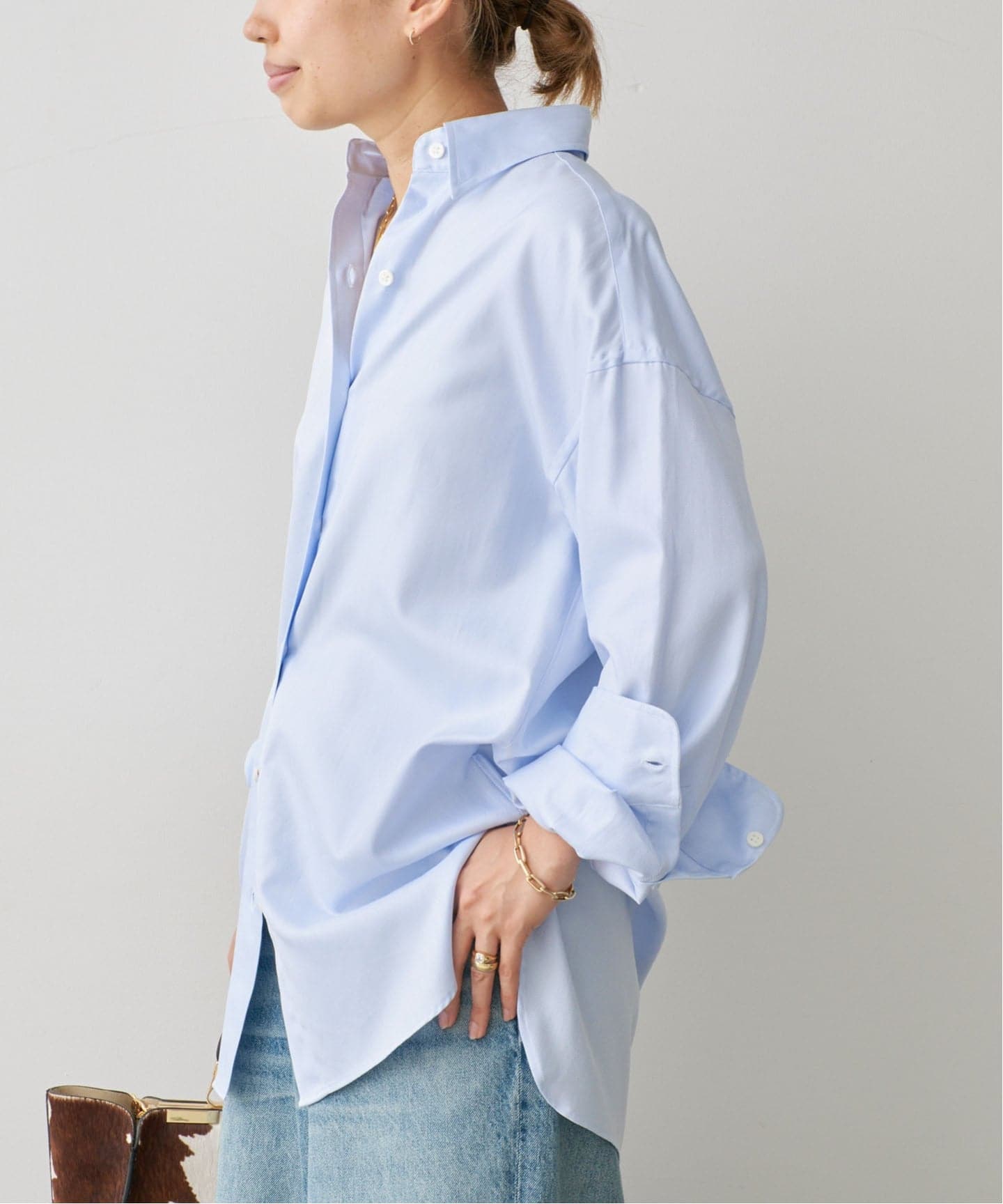 Raspail/ラスパイユ】 WIDE SHIRT（シャツ／ブラウス）｜Deuxieme