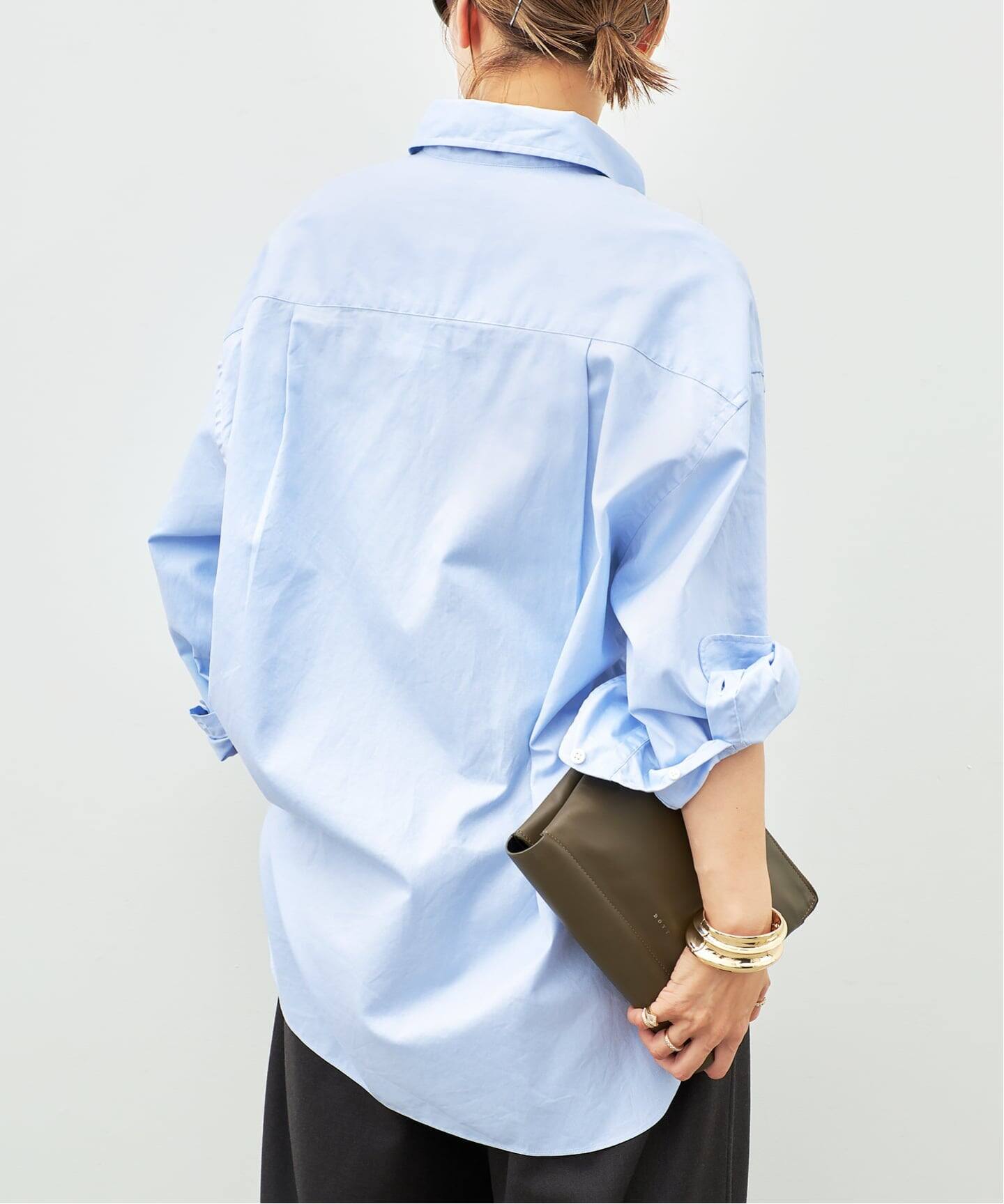Raspail/ラスパイユ】 WIDE SHIRT（シャツ／ブラウス）｜Deuxieme