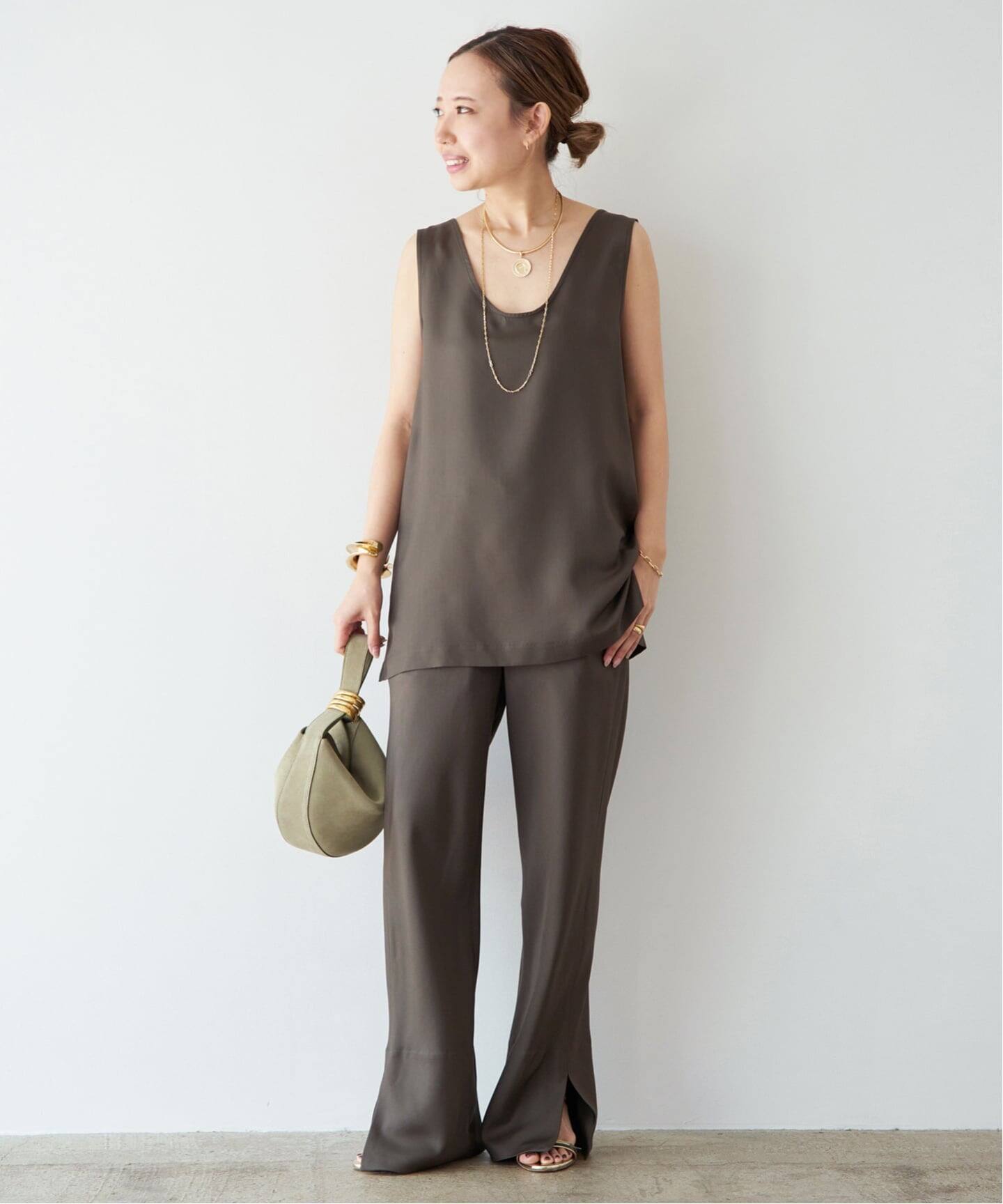 Raspail/ラスパイユ】Sleeveless Blouse（シャツ／ブラウス 