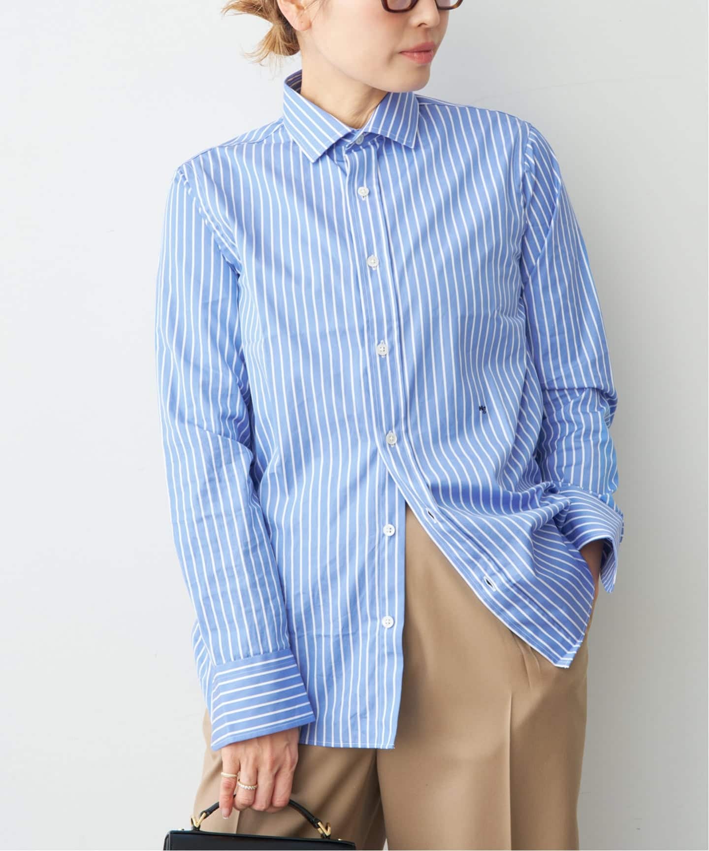 オムガールズ シャツ M Homme Girls クラシック ロングシャツ HOMME GIRLS/オムガールズ】Original Shirt（シャツ／ブラウス