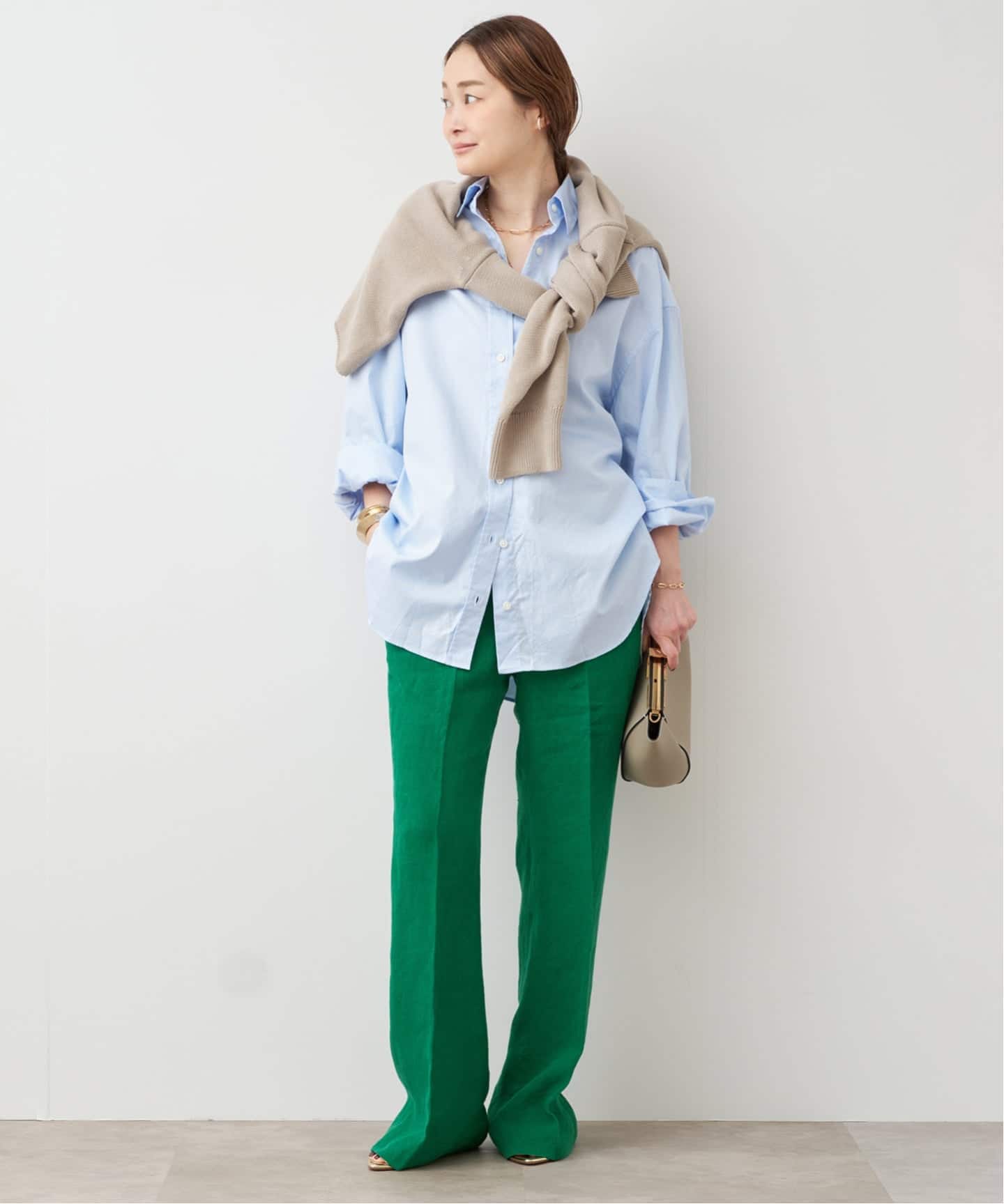 【Raspail/ラスパイユ】WIDE SHIRT Raspail/ラスパイユ】WIDE SHIRT（シャツ／ブラウス）｜Deuxieme