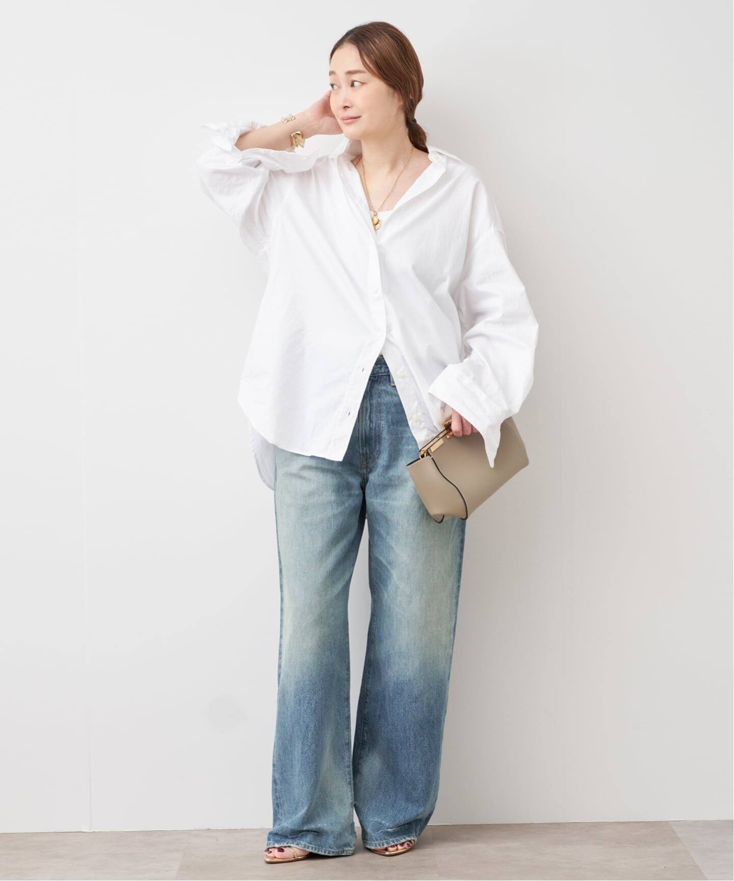 Raspail/ラスパイユ】WIDE SHIRT（シャツ／ブラウス）｜Deuxieme 