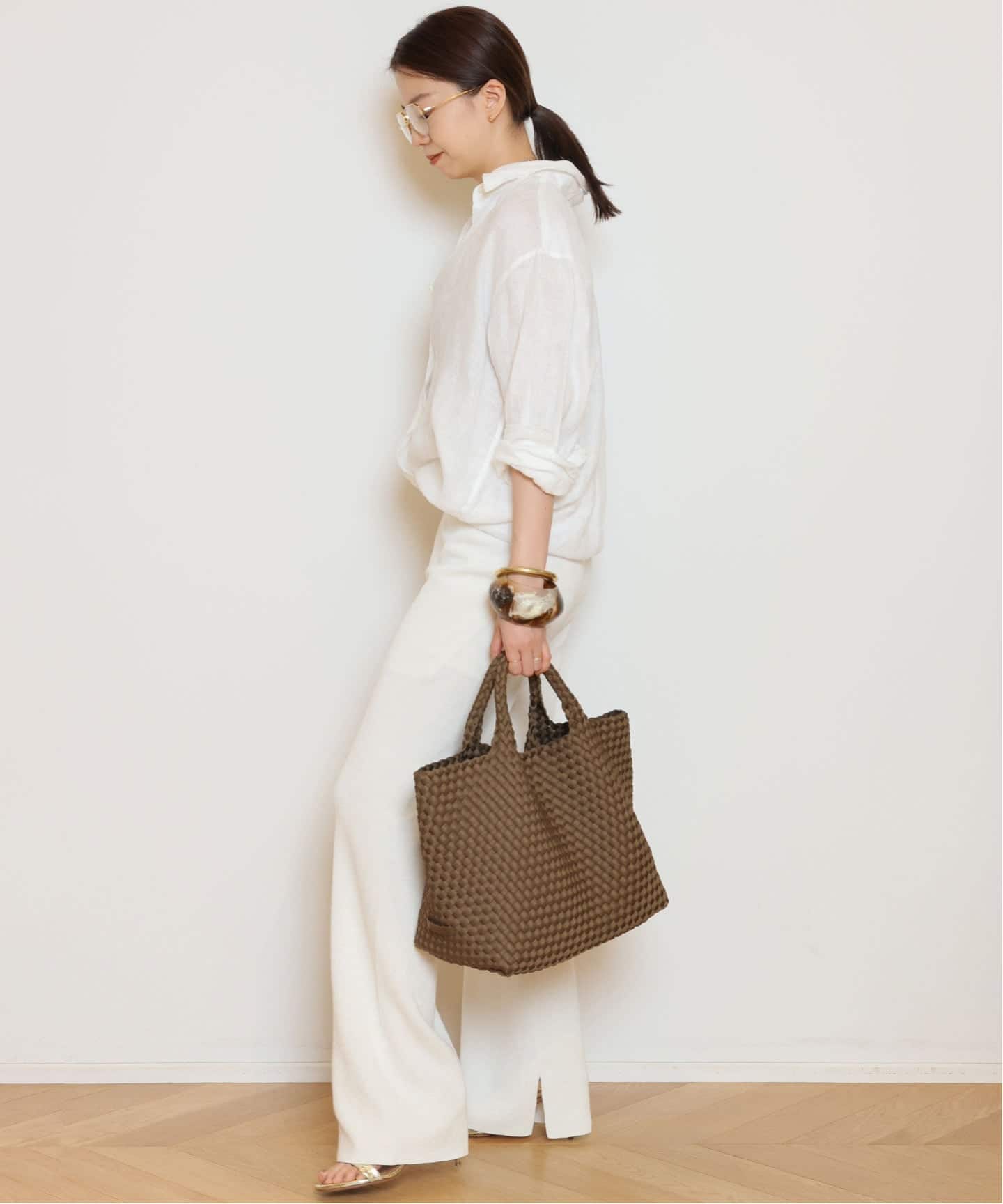 LINEN WASH CACHE シャツ（シャツ／ブラウス）｜MUSE de Deuxieme
