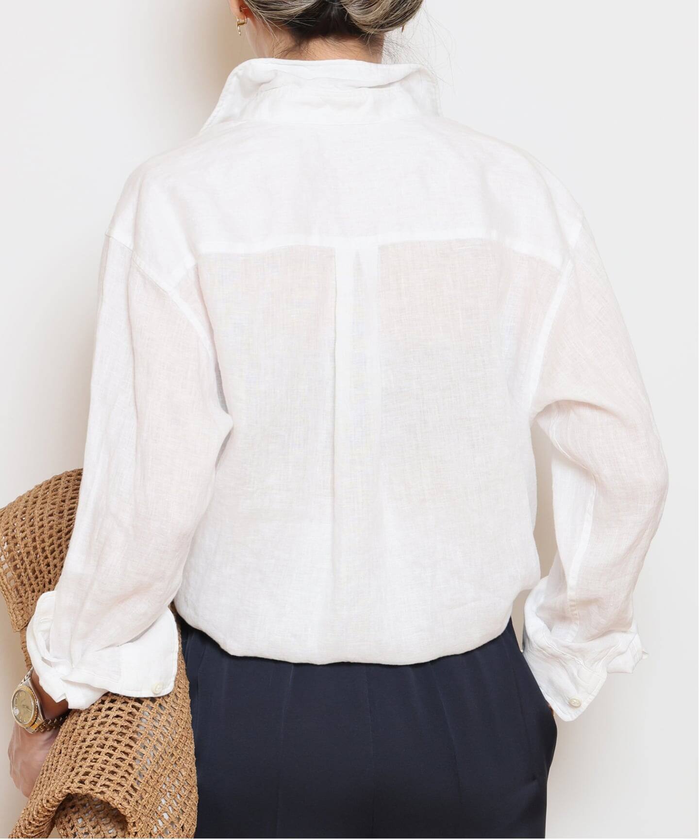 LINEN WASH CACHE シャツ（シャツ／ブラウス）｜MUSE de Deuxieme