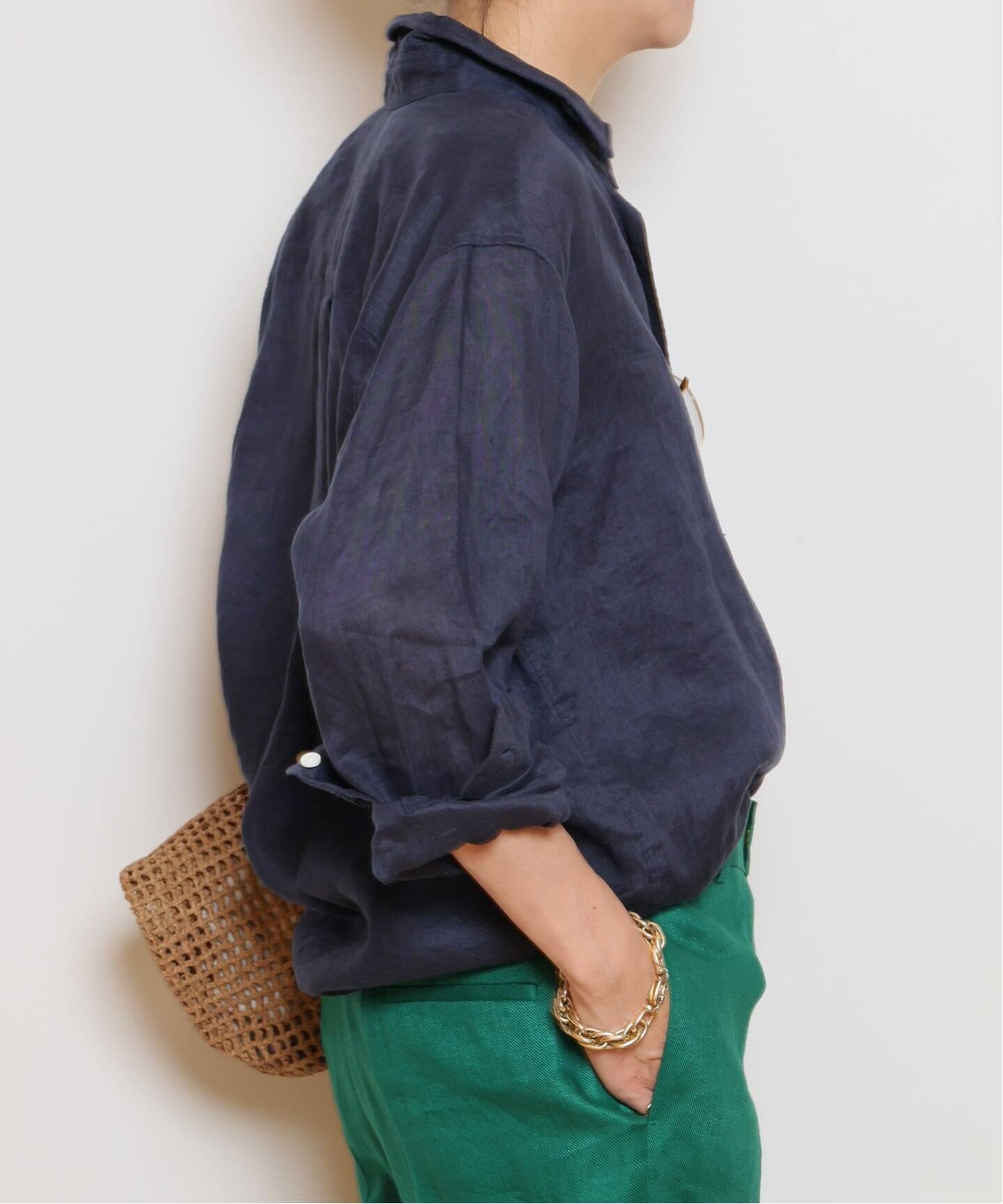LINEN WASH CACHE シャツ（シャツ／ブラウス）｜MUSE de Deuxieme