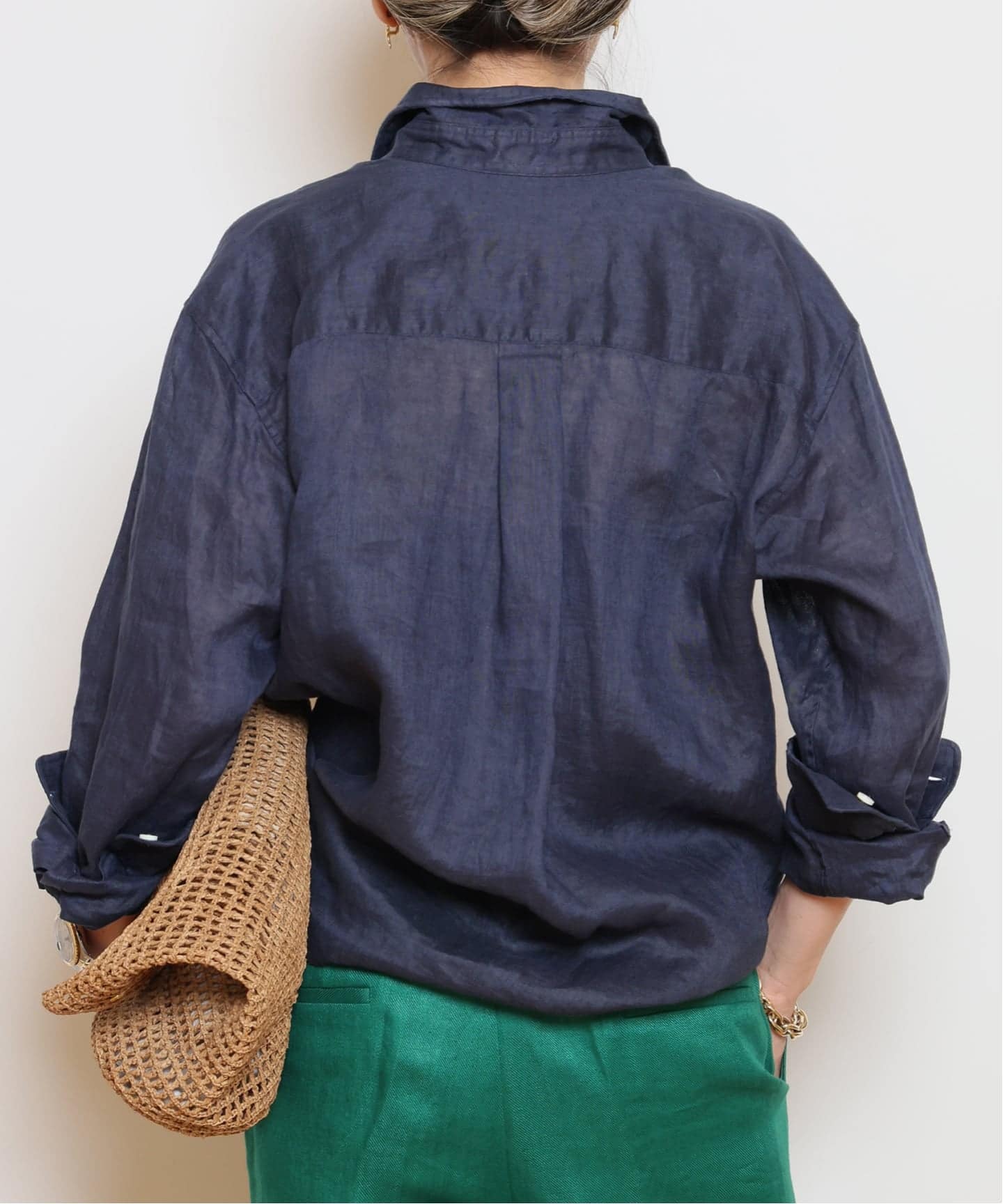 LINEN WASH CACHE シャツ（シャツ／ブラウス）｜MUSE de Deuxieme
