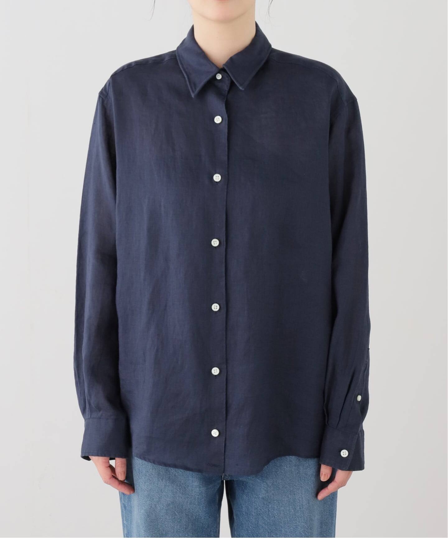 LINEN WASH CACHE シャツ（シャツ／ブラウス）｜MUSE de Deuxieme