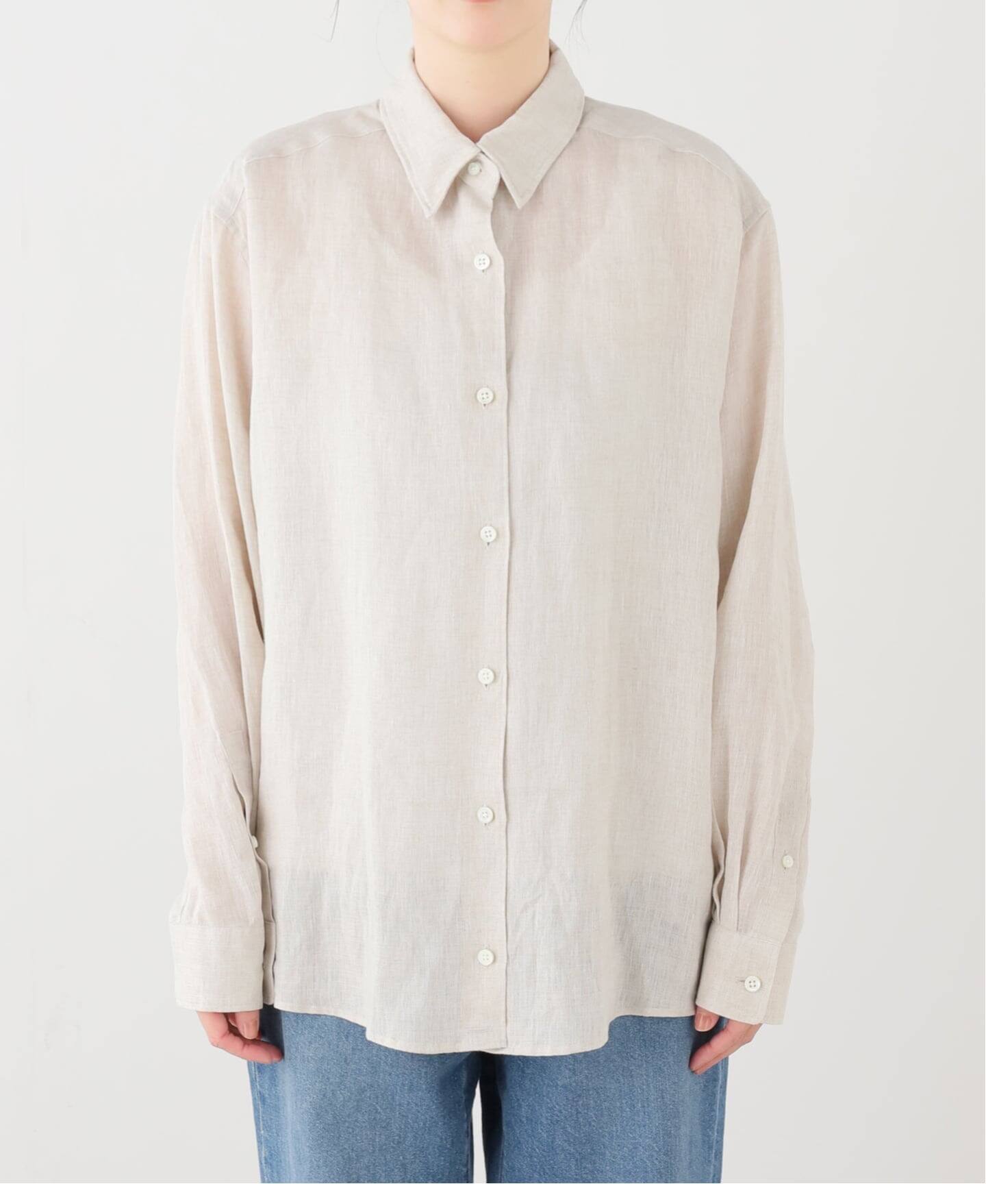 LINEN WASH CACHE シャツ（シャツ／ブラウス）｜MUSE de Deuxieme