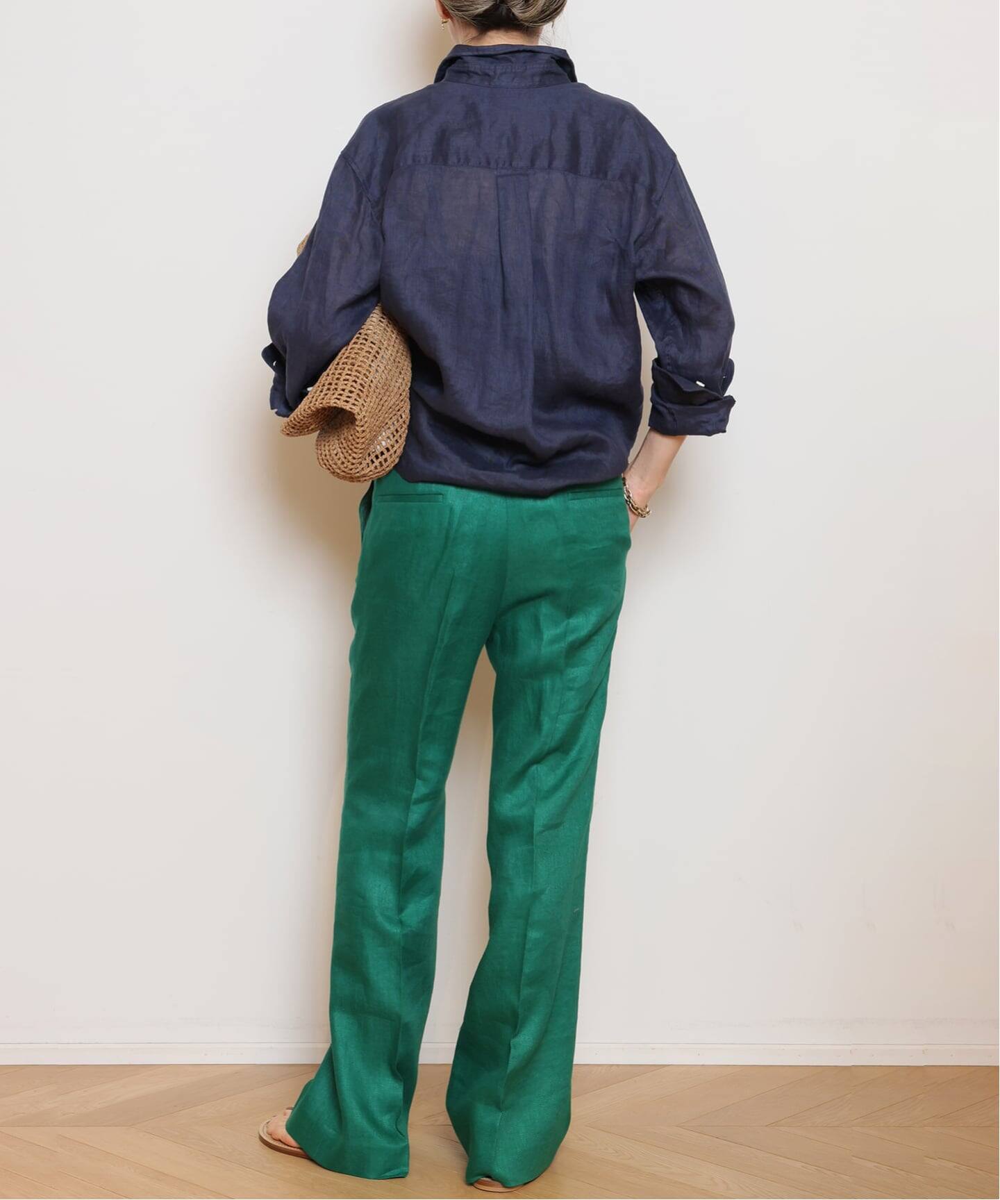 LINEN WASH CACHE シャツ（シャツ／ブラウス）｜MUSE de Deuxieme