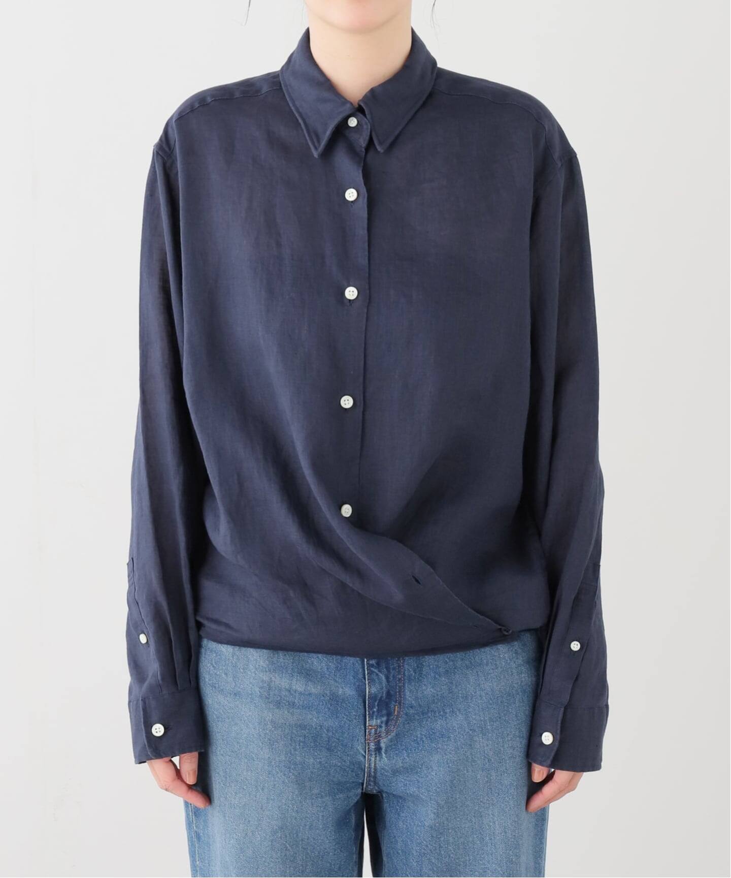LINEN WASH CACHE シャツ（シャツ／ブラウス）｜MUSE de Deuxieme