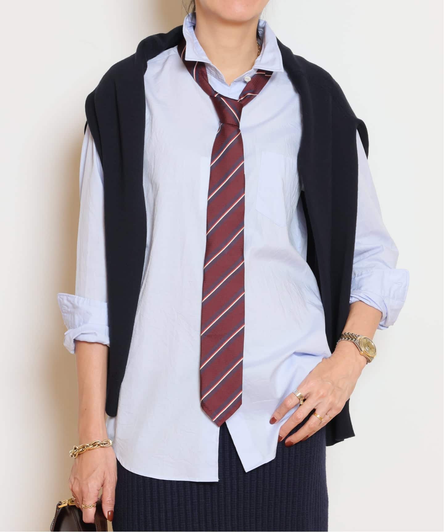 ワイヤーウォッシュシャツ（シャツ／ブラウス）｜MUSE de Deuxieme