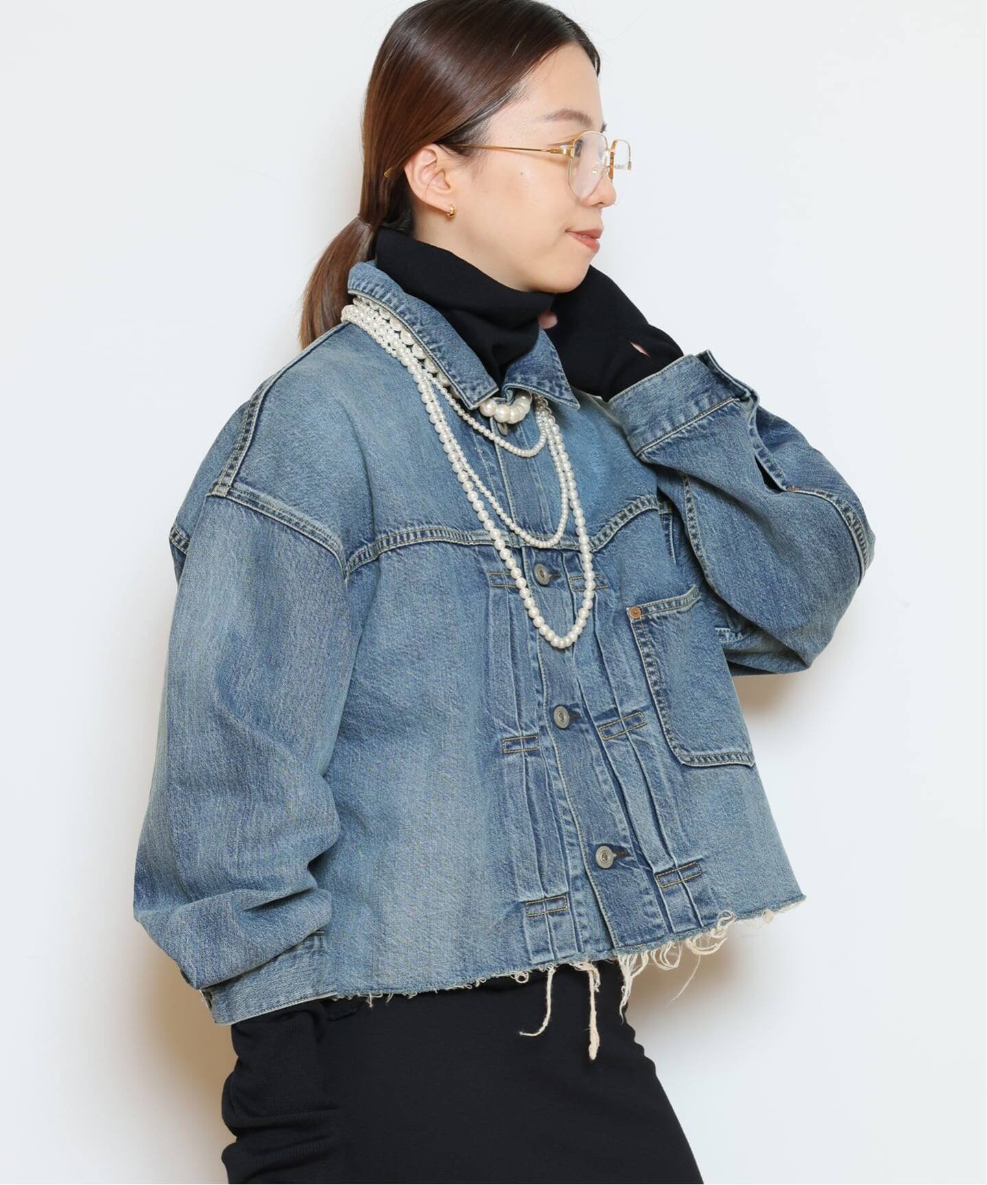 ドゥーズィエムクラス 別注 JOHNBULL TRACKER ジャケット デニム JOHNBULL/ジョンブル】DENIM TRACKER ジャケット（デニムジャケット