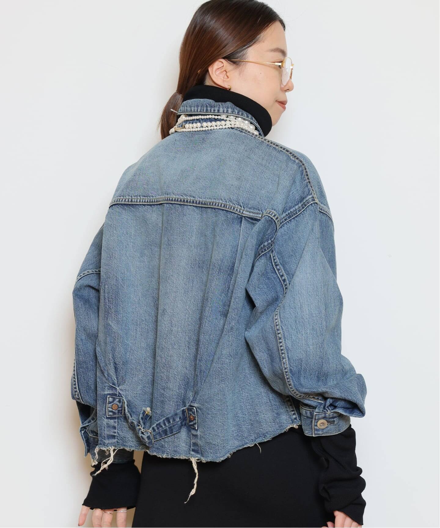 ドゥーズィエムクラス 別注 JOHNBULL TRACKER ジャケット デニム JOHNBULL/ジョンブル】DENIM TRACKER ジャケット（デニムジャケット