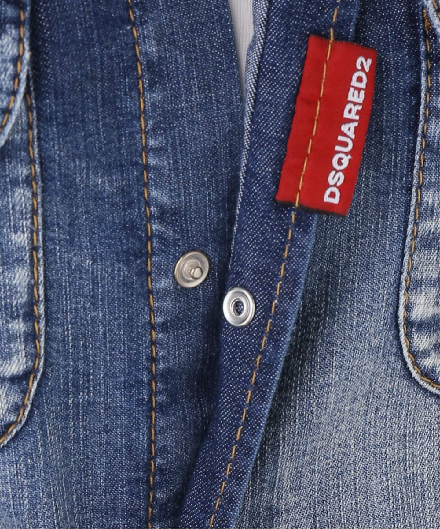DSQUARED2/ディースクエアード】DENIM WESTERN シャツ（シャツ