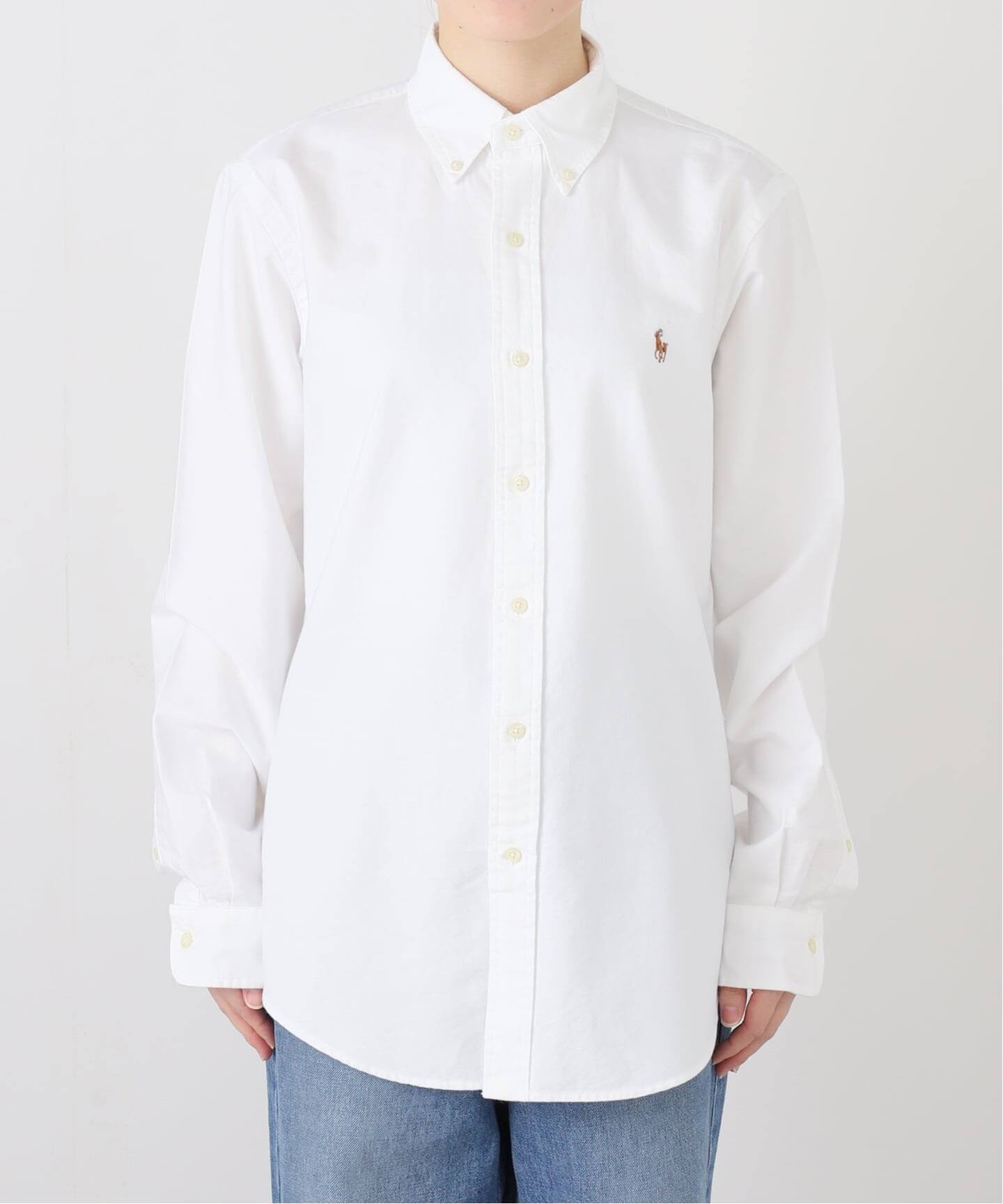 Polo Ralph Lauren ホワイト パフスリーブシャツ POLO RALPH LAUREN / ポロ ラルフ ローレン】BD シャツ（シャツ