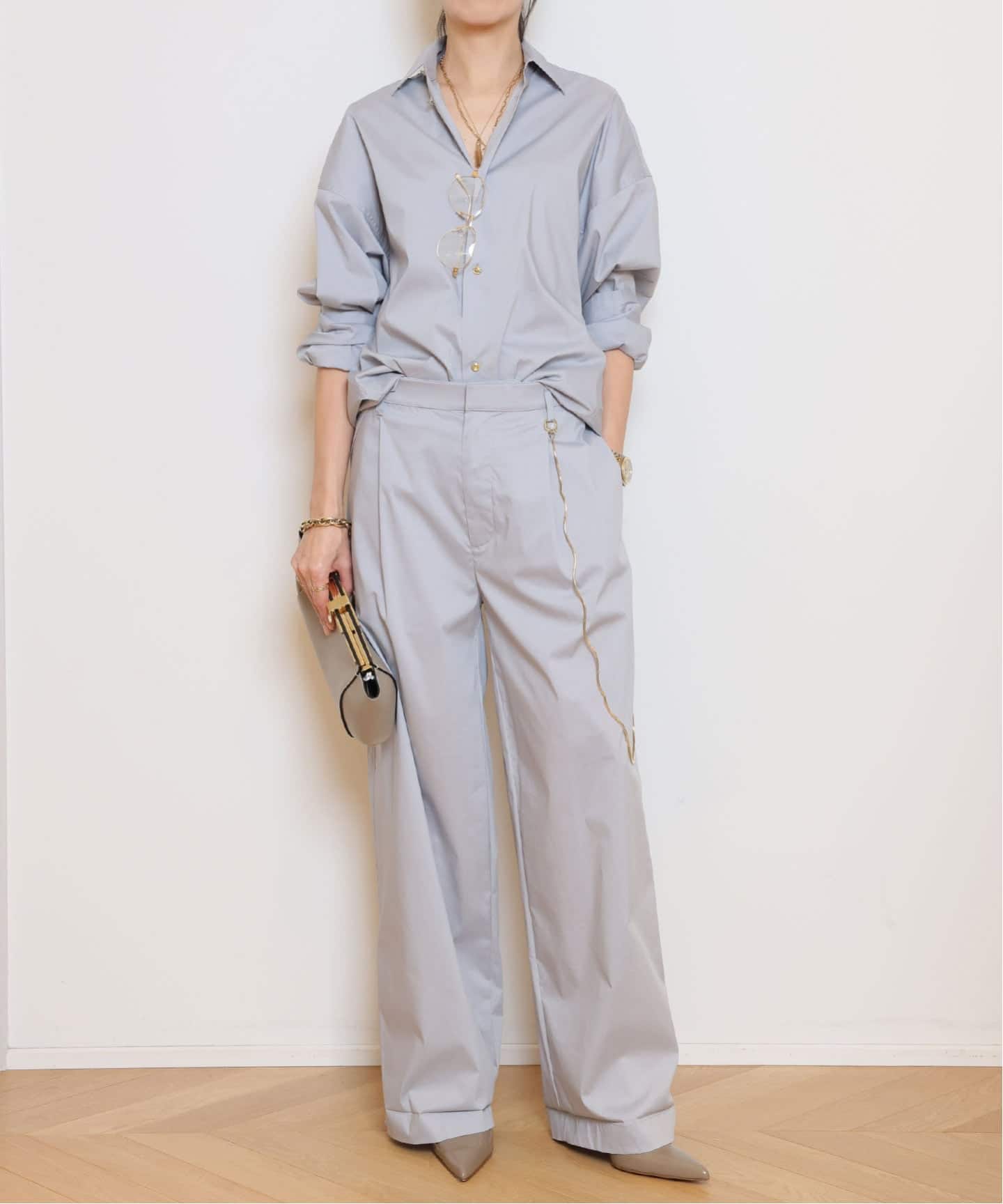 DARKPARK/ダークパーク】CARLA OVERSIZE POPELINE シャツ（シャツ