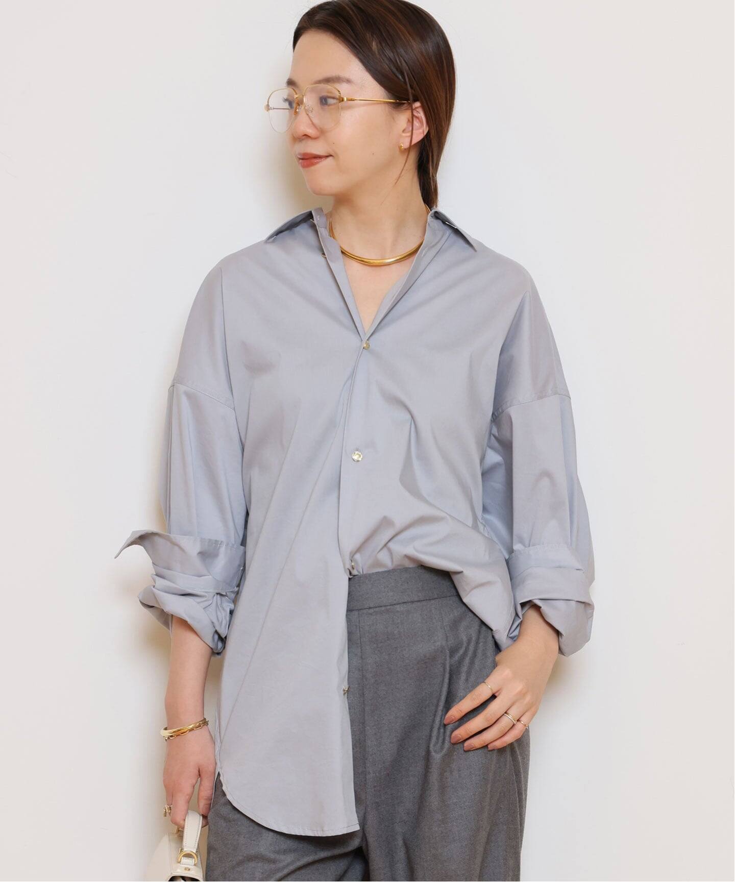 DARKPARK オーバーサイズシャツ DARKPARK/ダークパーク】CARLA OVERSIZE POPELINE シャツ（シャツ