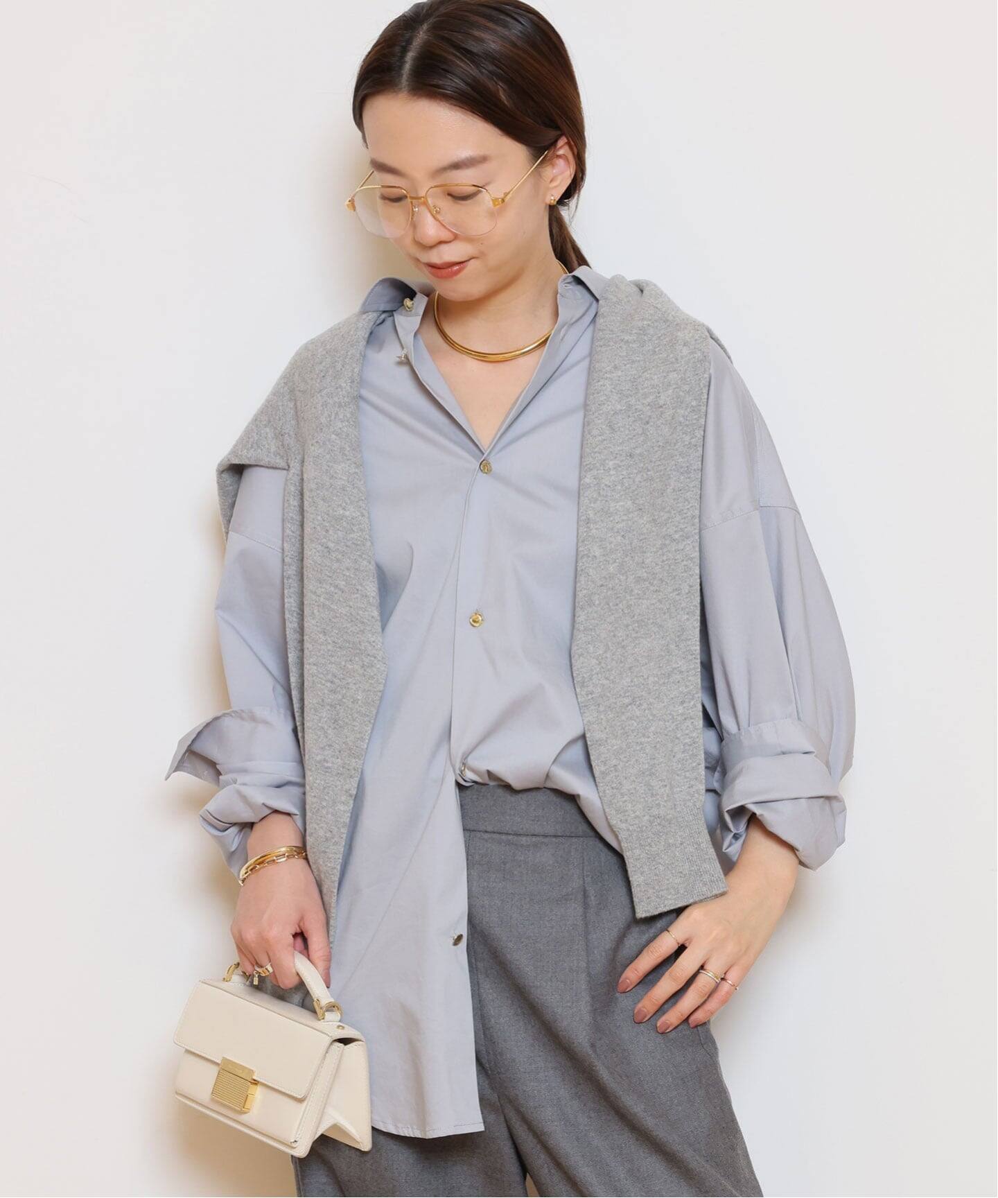 DARKPARK/ダークパーク】CARLA OVERSIZE POPELINE シャツ（シャツ