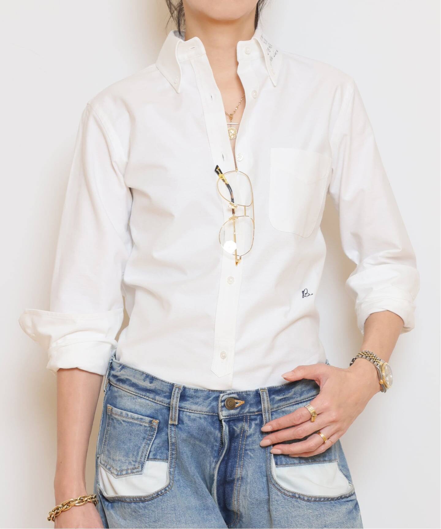 MADISONBLUE/マディソンブルー】MESSAGE シャツ（シャツ／ブラウス