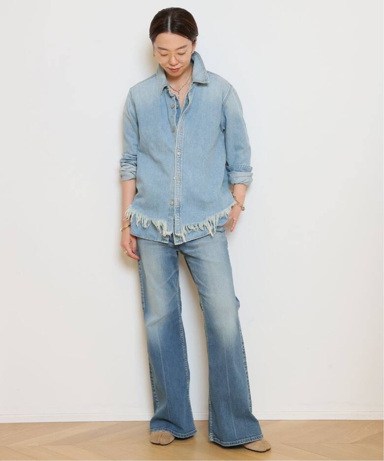 AGOLDE / エー・ゴールド・イー】 AMRYN SHIRT IN EDITION（シャツ 