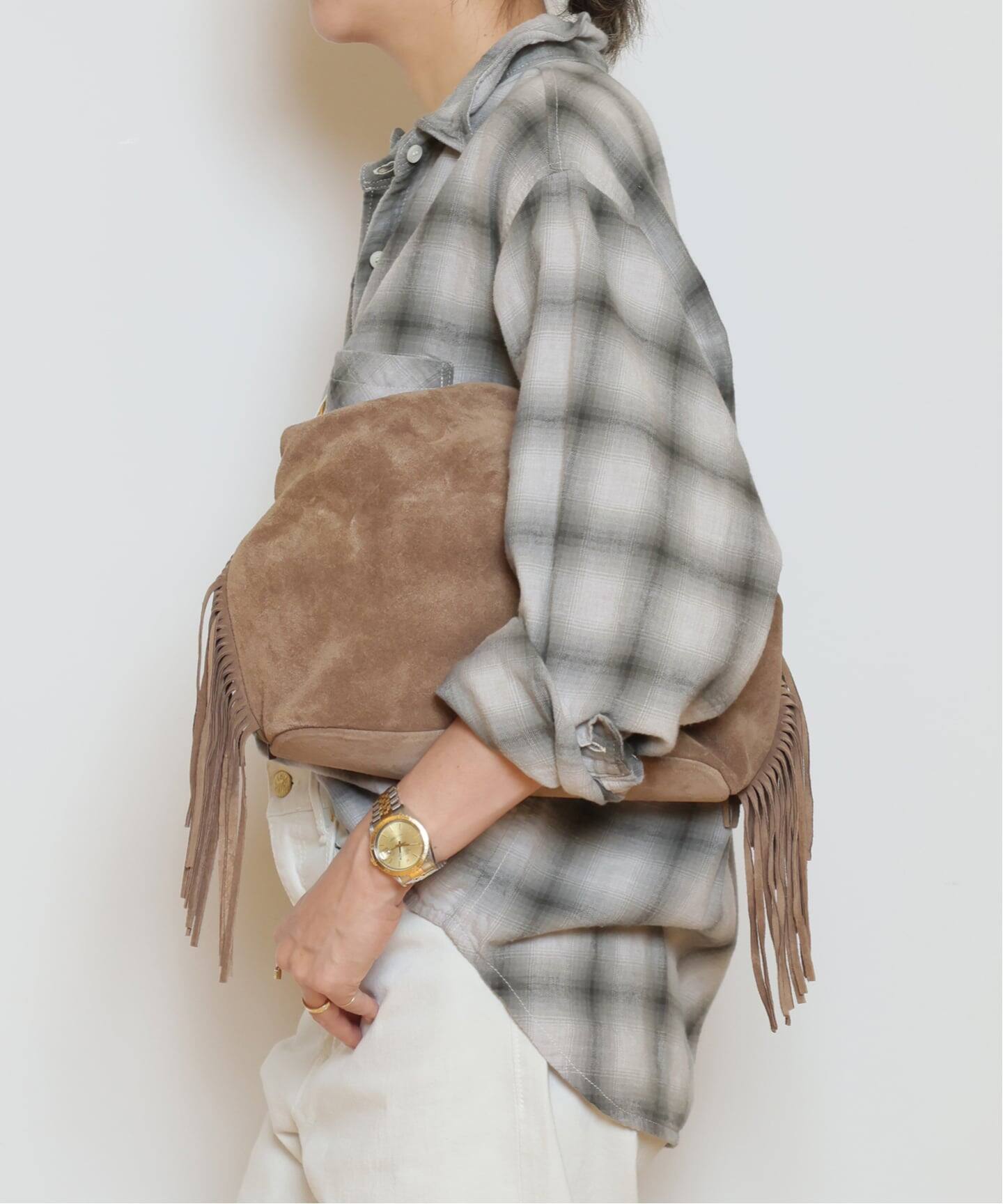 REMI RELIEF/レミレリーフ】 C/W OMBRE CHECK シャツ（シャツ 