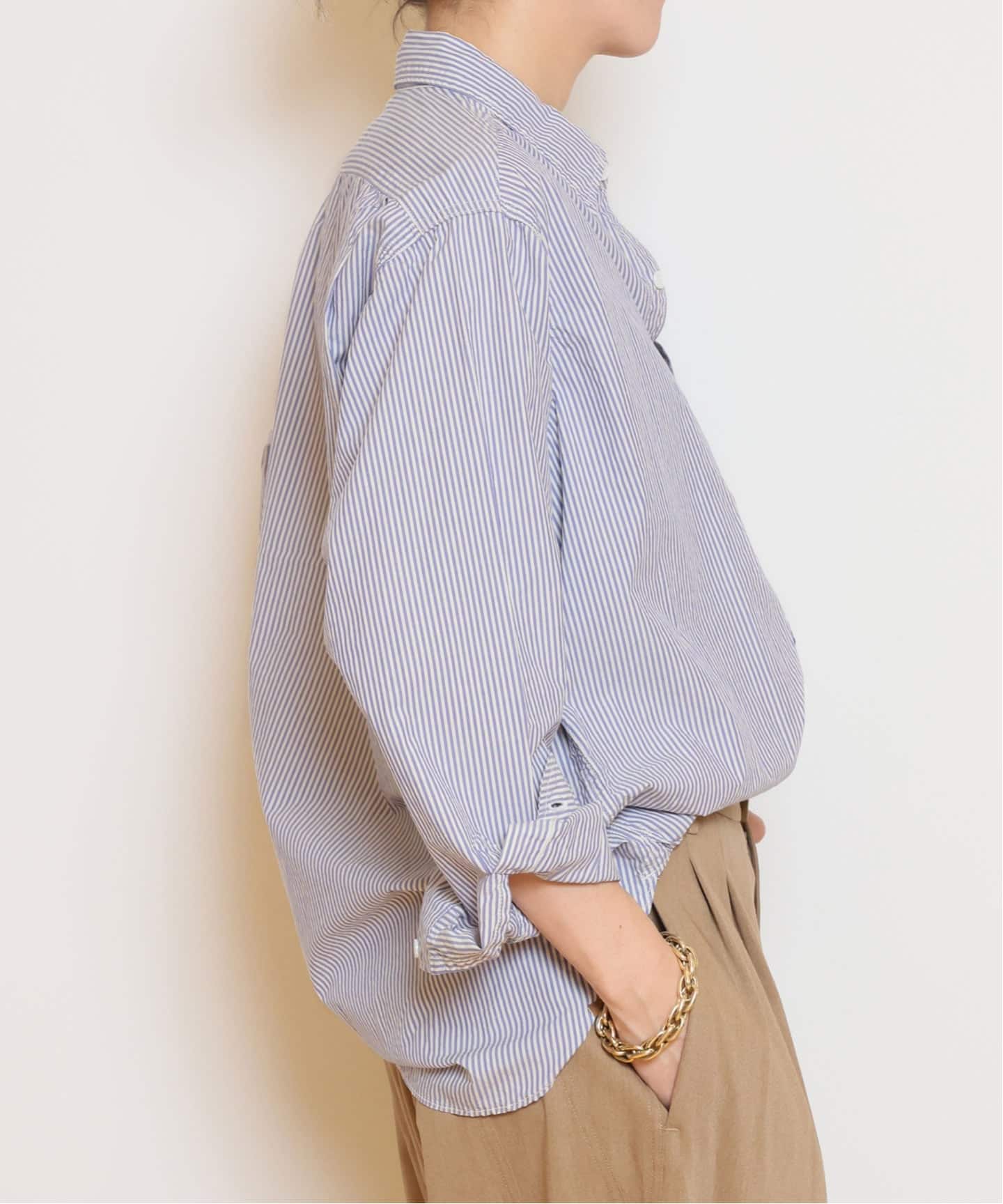 HERILL/ヘリル】 Broad Workシャツ(シャツ/ブラウス)|MUSE de HERILL/ヘリル】 Broad Workシャツ(シャツ/ブラウス)|MUSE de