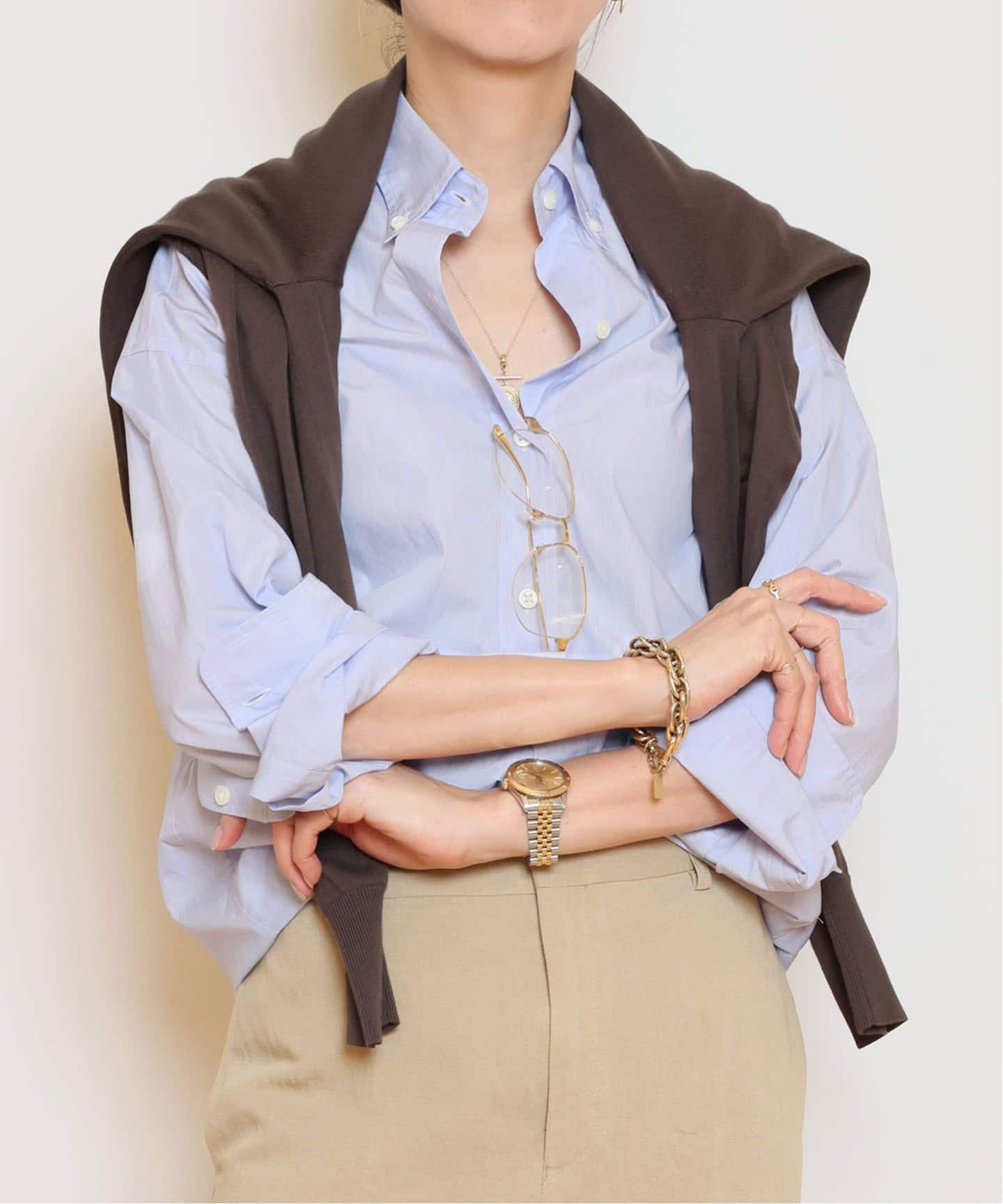 Raspail/ラスパイユ】Regular Collar シャツ（シャツ／ブラウス