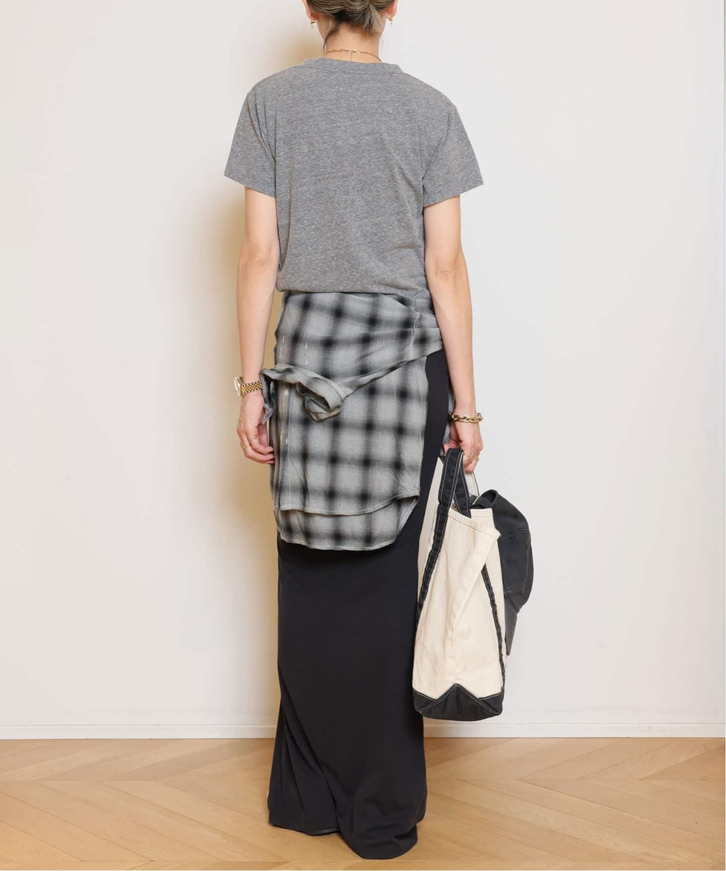 REMI RELIEF/レミレリーフ】 REMI RELIEF RAYON チェックシャツ
