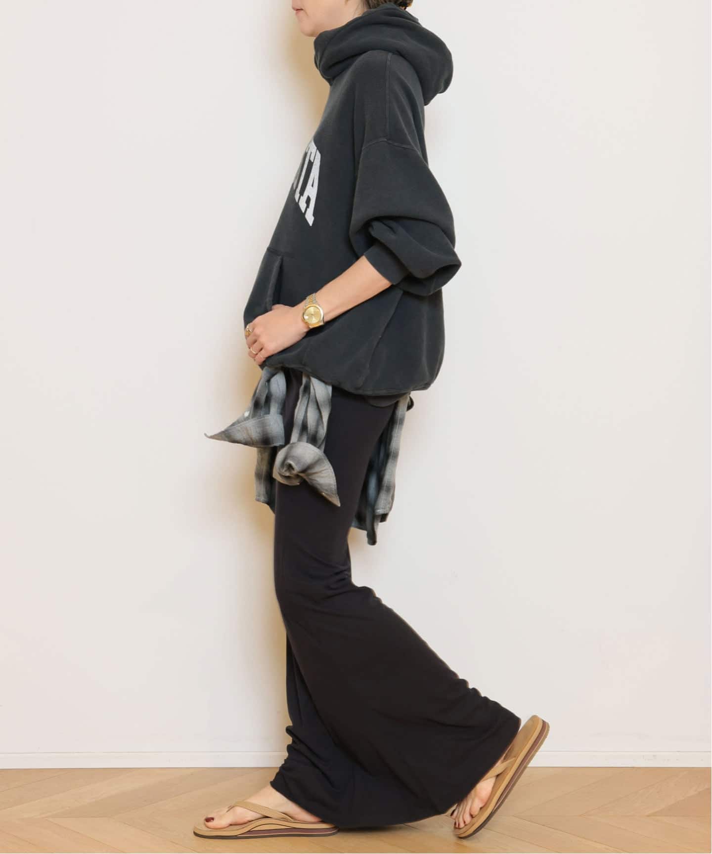 REMI RELIEF/レミレリーフ】 REMI RELIEF RAYON チェックシャツ