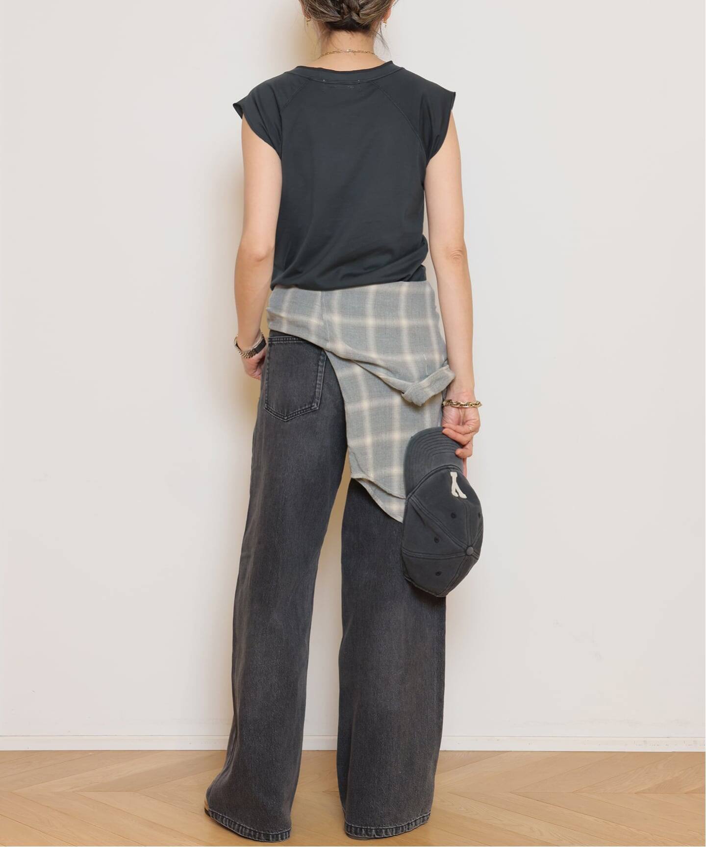 REMI RELIEF/レミレリーフ】 REMI RELIEF RAYON チェックシャツ