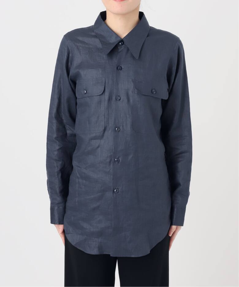 MADISONBLUE/マディソンブルー】MADAME WORK LINEN シャツ（シャツ 