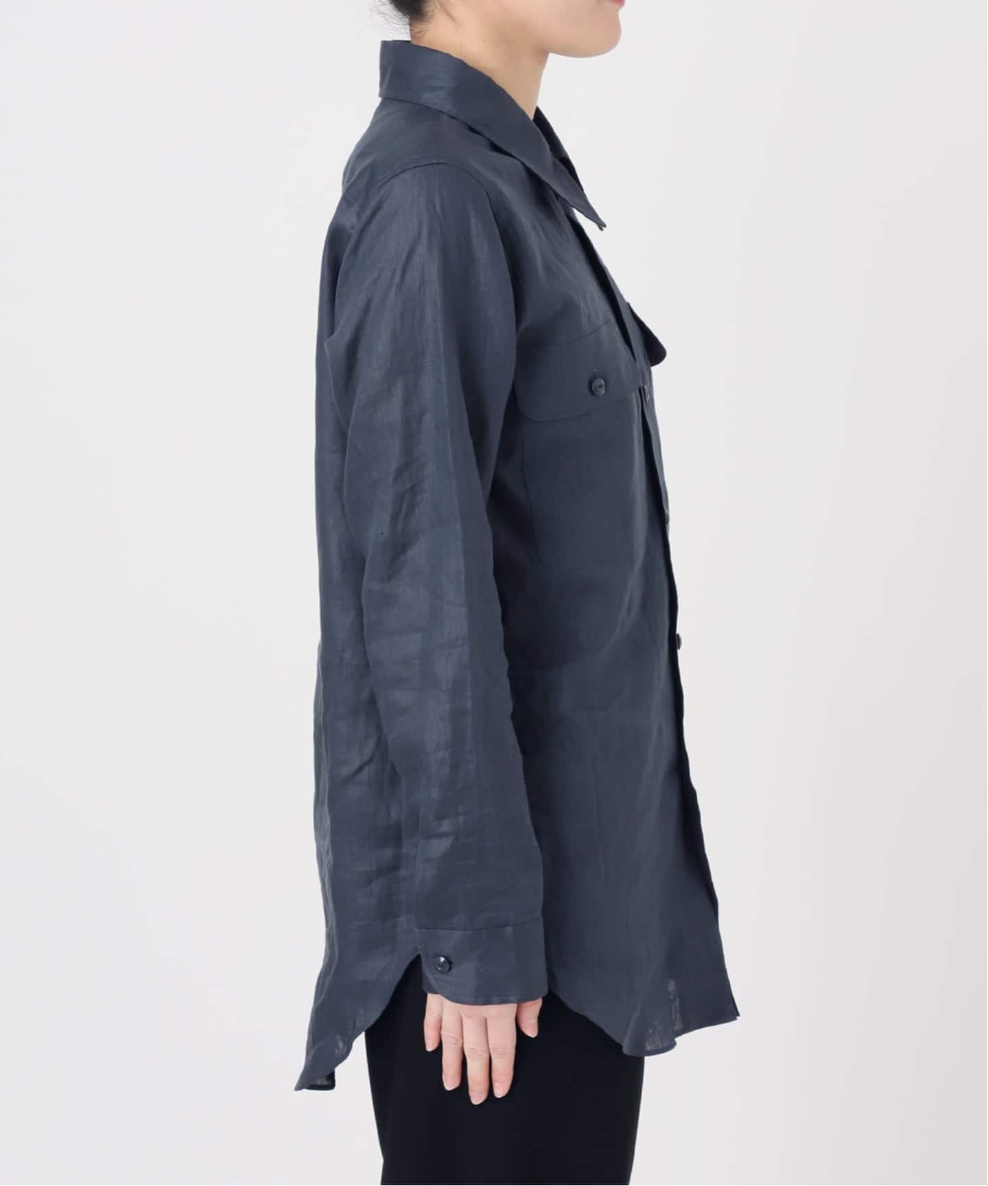 MADISONBLUE/マディソンブルー】MADAME WORK LINEN シャツ（シャツ