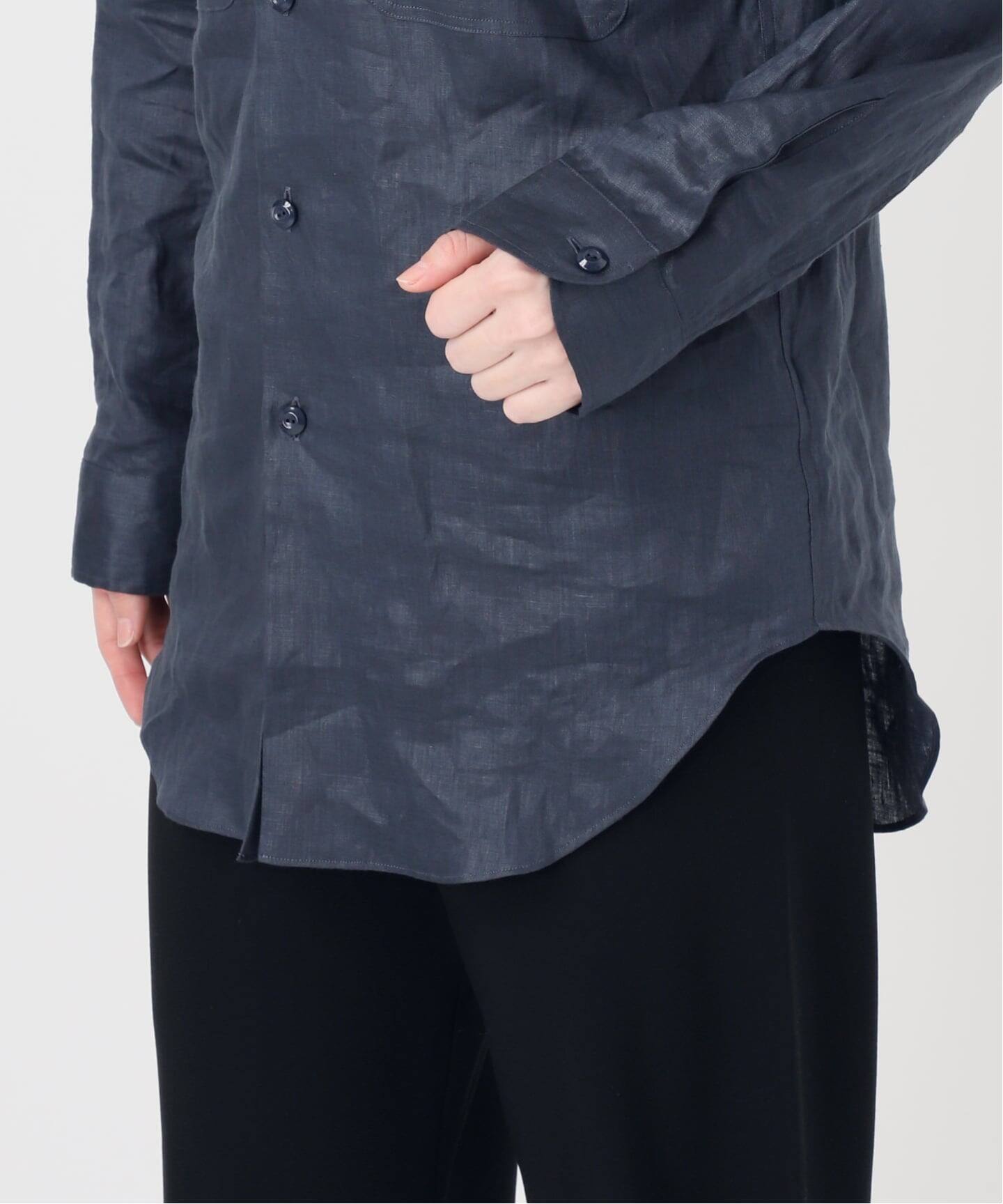 MADISONBLUE/マディソンブルー】MADAME WORK LINEN シャツ（シャツ
