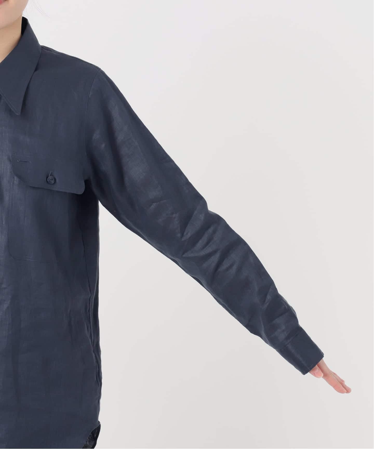 MADISONBLUE/マディソンブルー】MADAME WORK LINEN シャツ（シャツ