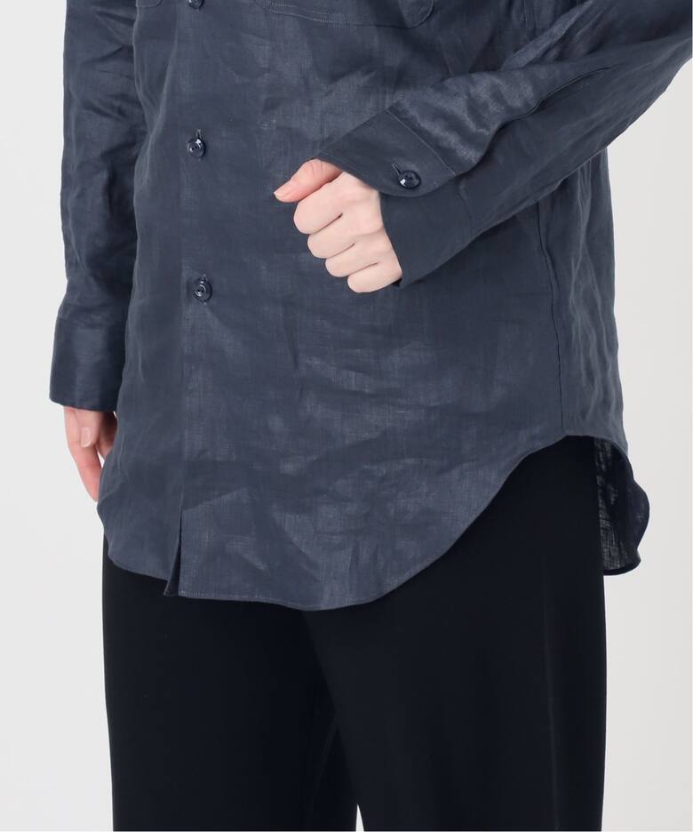 MADISONBLUE/マディソンブルー】MADAME WORK LINEN シャツ（シャツ 