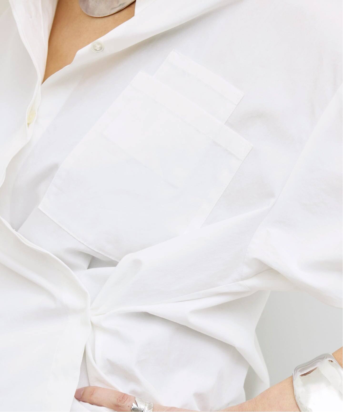 ELEGANT SHIRT(POPLIN)（シャツ／ブラウス）｜L
