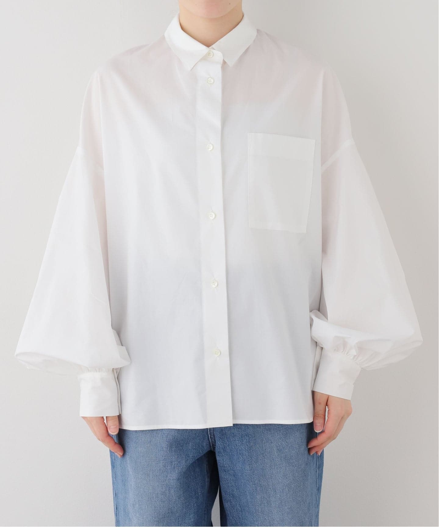 Volume Sleeve Shirt（シャツ／ブラウス）｜L'Appartement