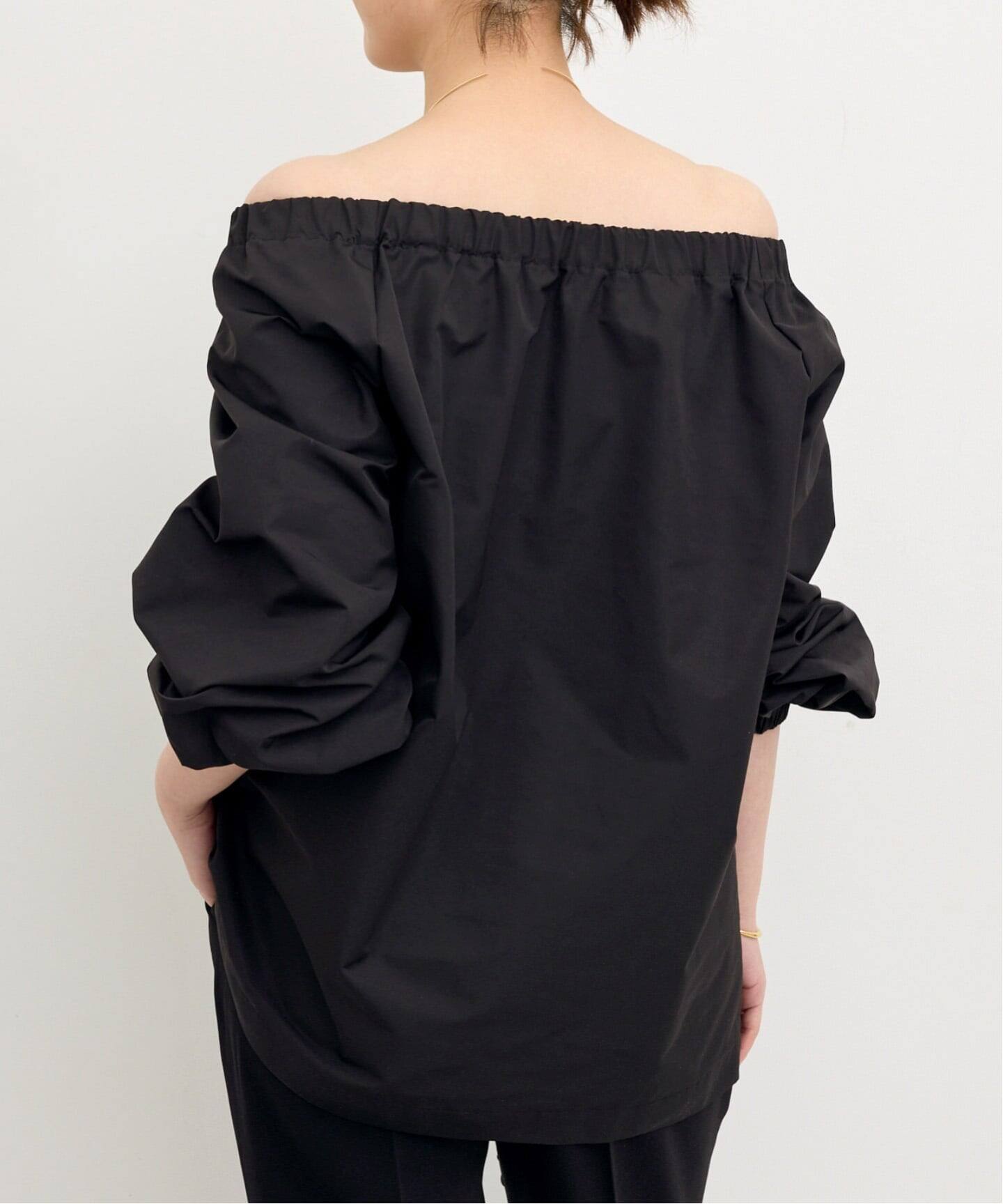 F*様 L’appartement 未着用　オフショルダー ブラウス ブラック OFF SHOULDER BLOUSE（シャツ／ブラウス）｜L'Appartement