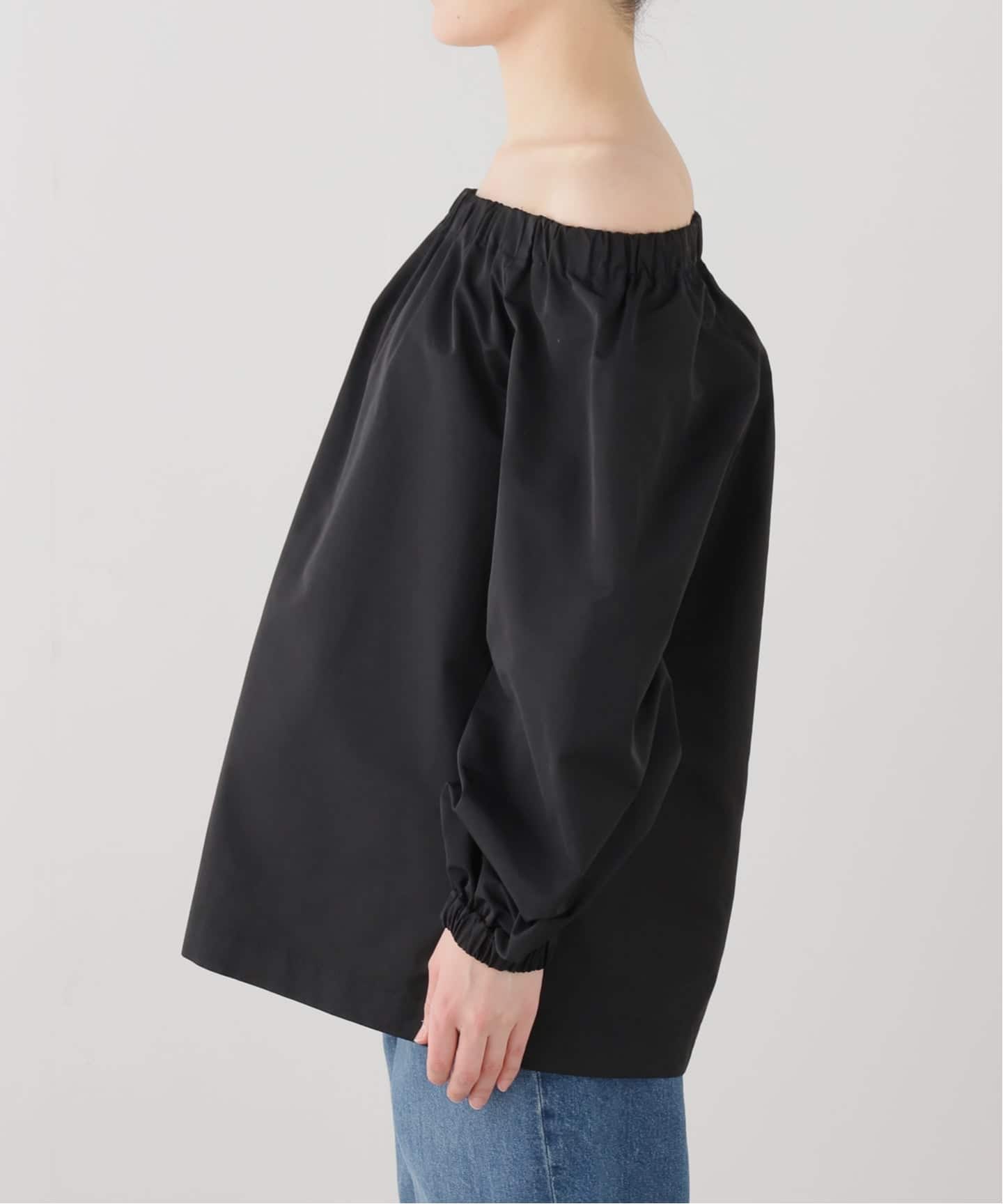 F*様 L’appartement 未着用　オフショルダー ブラウス ブラック OFF SHOULDER BLOUSE（シャツ／ブラウス）｜L'Appartement