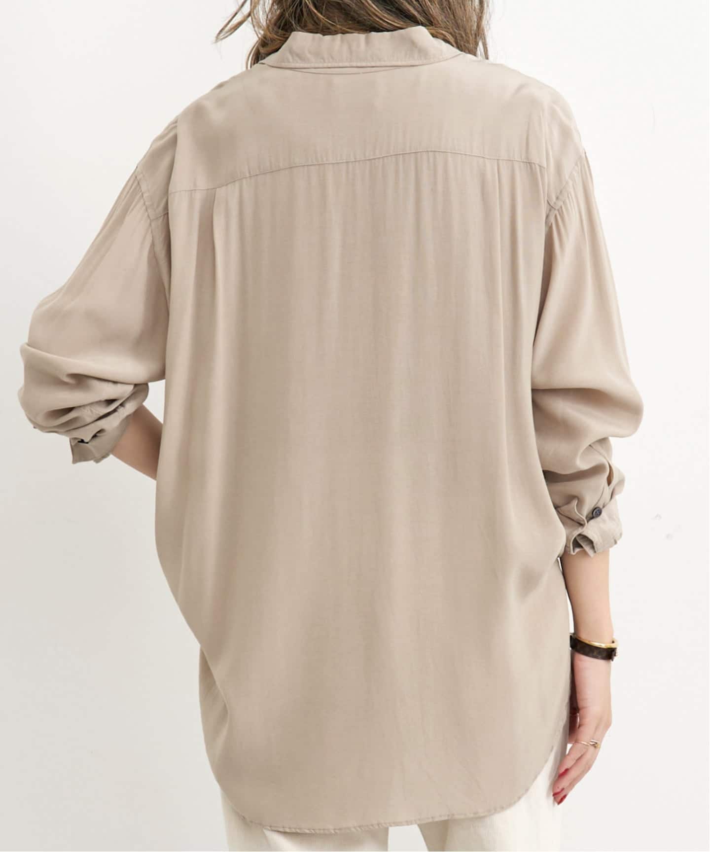 Cupro Rayon 2way Shirts（シャツ／ブラウス）｜L'Appartement