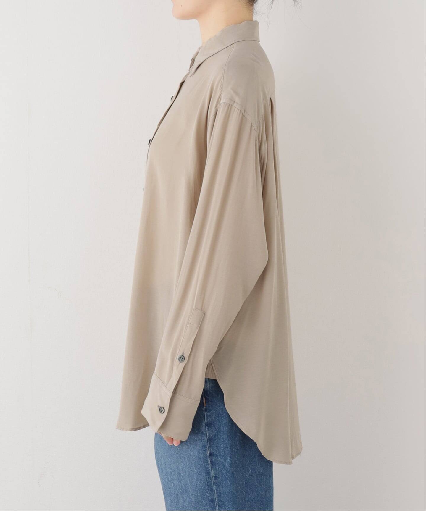 Cupro Rayon 2way Shirts（シャツ／ブラウス）｜L'Appartement