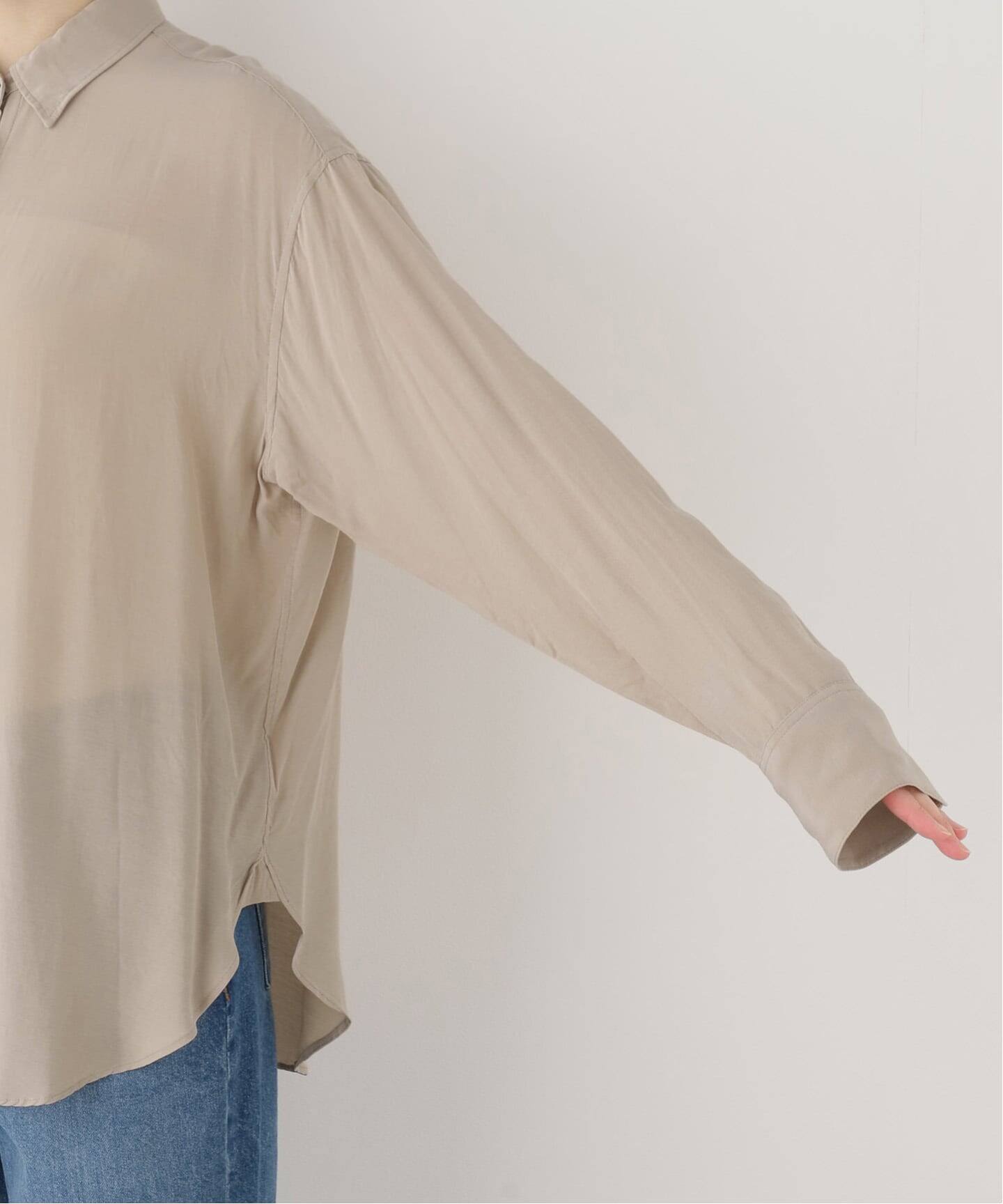 Cupro Rayon 2way Shirts（シャツ／ブラウス）｜L'Appartement