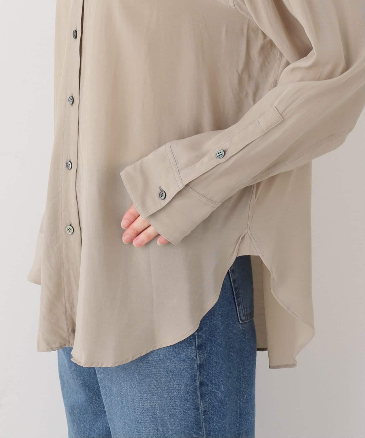 Cupro Rayon 2way Shirts（シャツ／ブラウス）｜L'Appartement