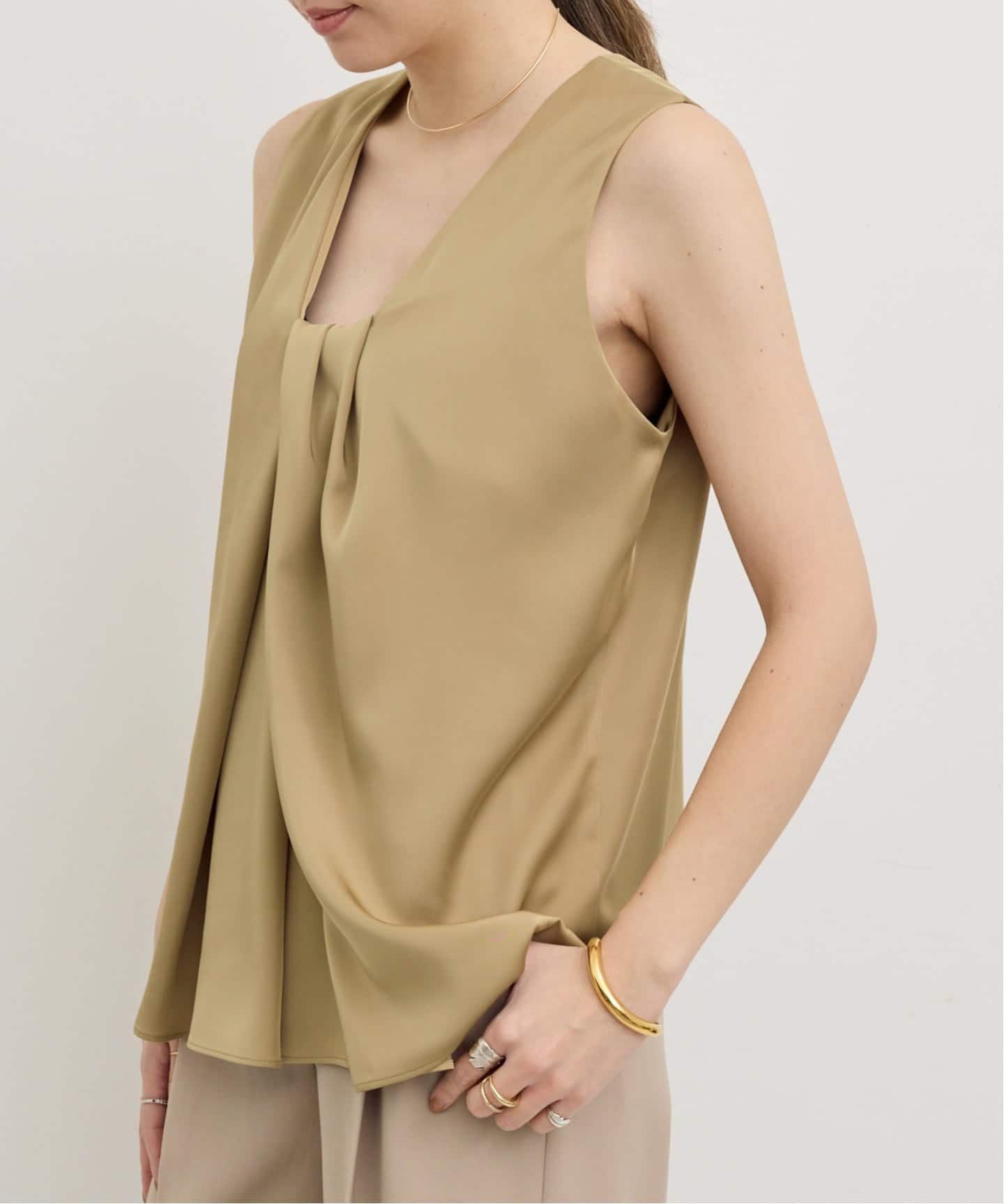 L'Appartement ◇ノースリーブブラウス 2WAY NO SLEEVE BLOUSE（シャツ／ブラウス）｜L'Appartement
