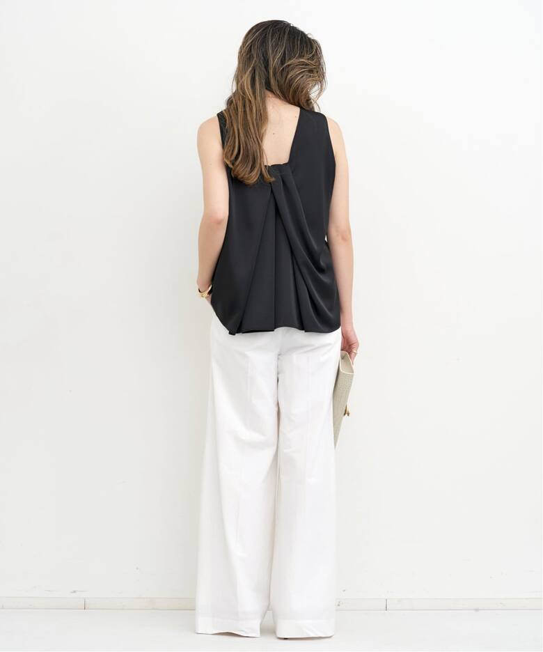2WAY NO SLEEVE BLOUSE（シャツ／ブラウス）｜L