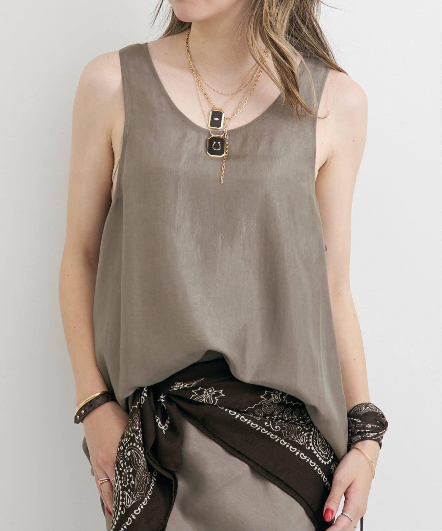 TWILL VINTAGE TANK TOP（タンクトップ）｜L'Appartement