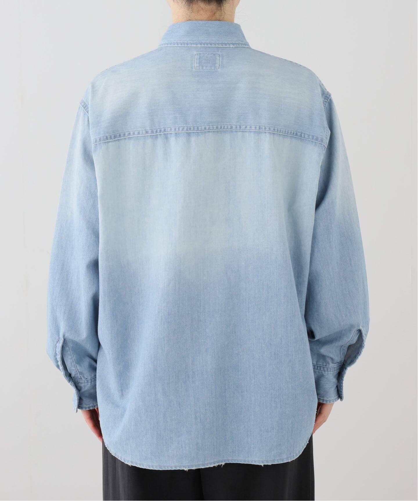 LIGHT BLUE DENIM SHIRT（シャツ／ブラウス）｜L'Appartement